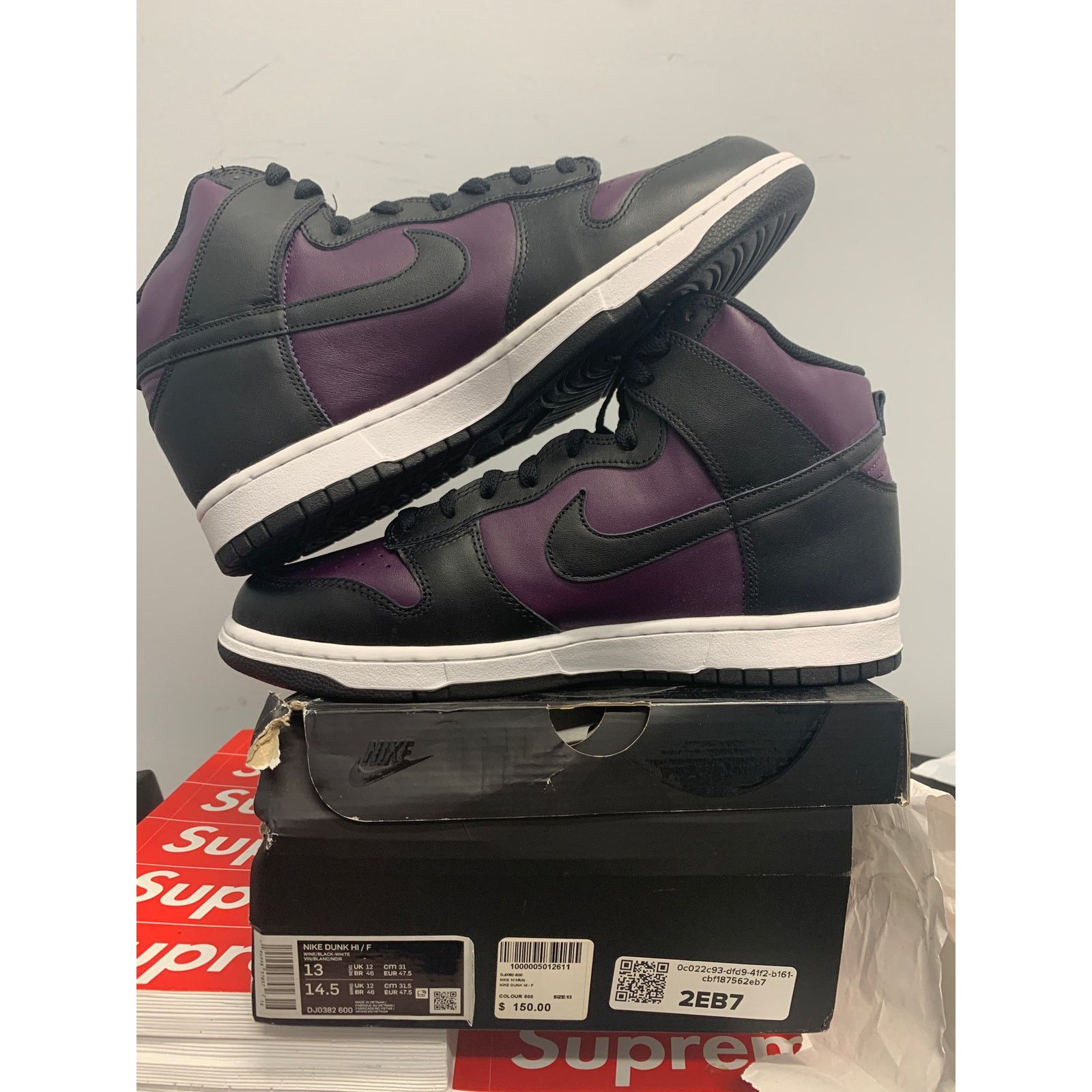 Nike Nike Dunk High Fragment Beijing Size 13 BRAND NEW SHIPS NOW Size US 13 / EU 46 - 5 Thumbnail