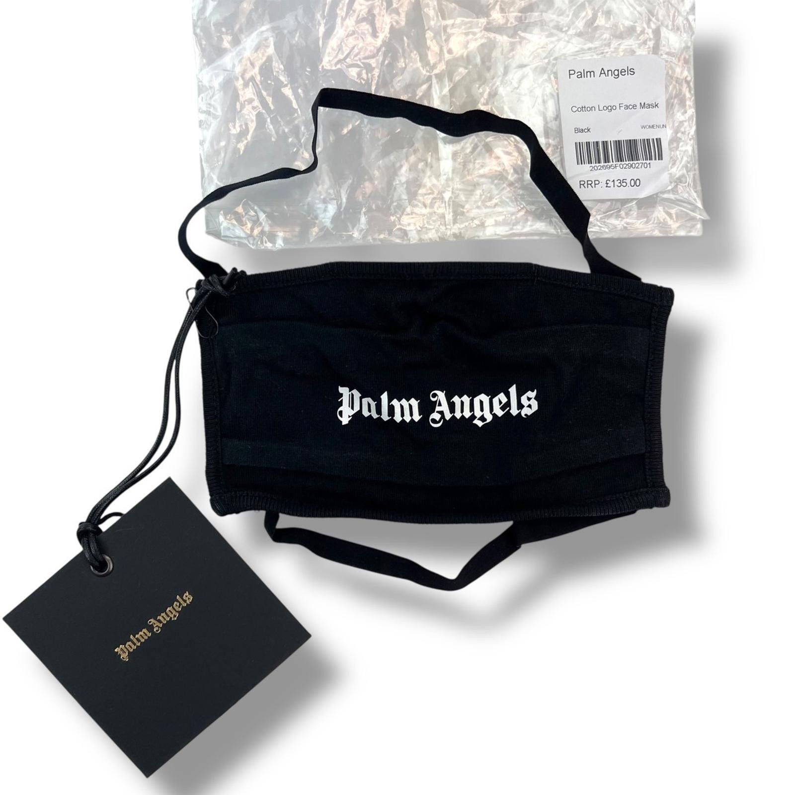 Palm Angels Palm Angels Cotton Logo Face Mask Size ONE SIZE - 1 Thumbnail