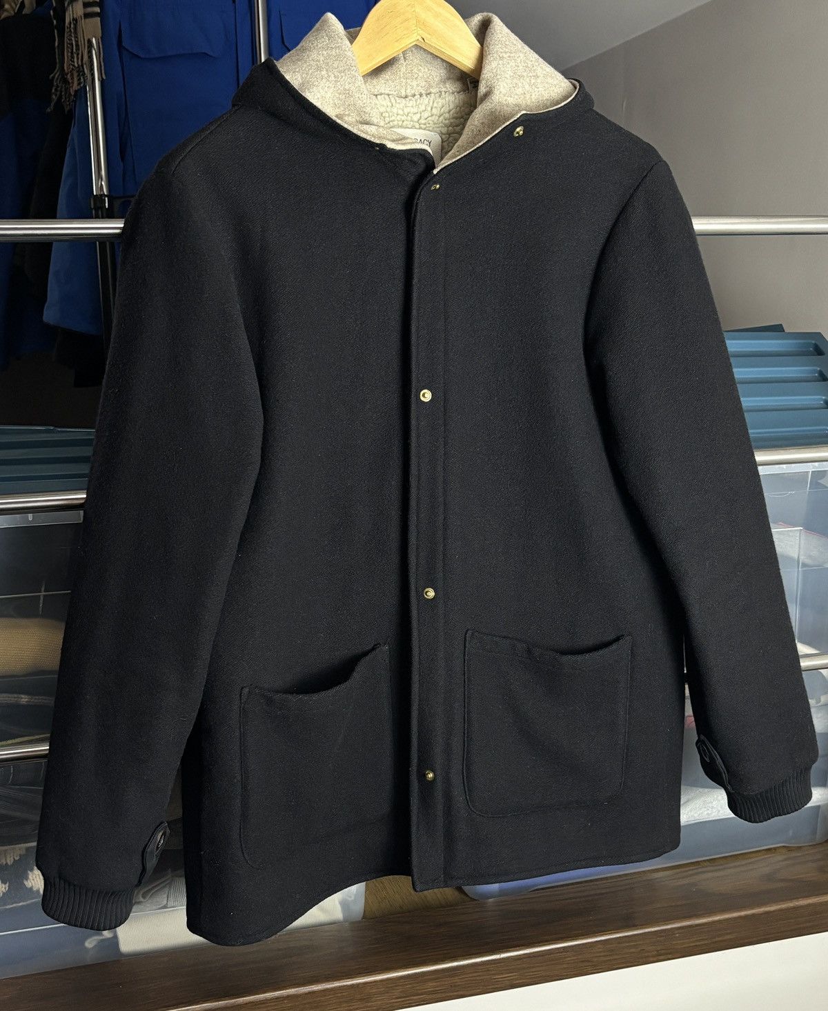 Our Legacy Our Legacy 1980-81 Vintage Sherpa Buttoned Jacket Size US S / EU 44-46 / 1 - 2 Thumbnail