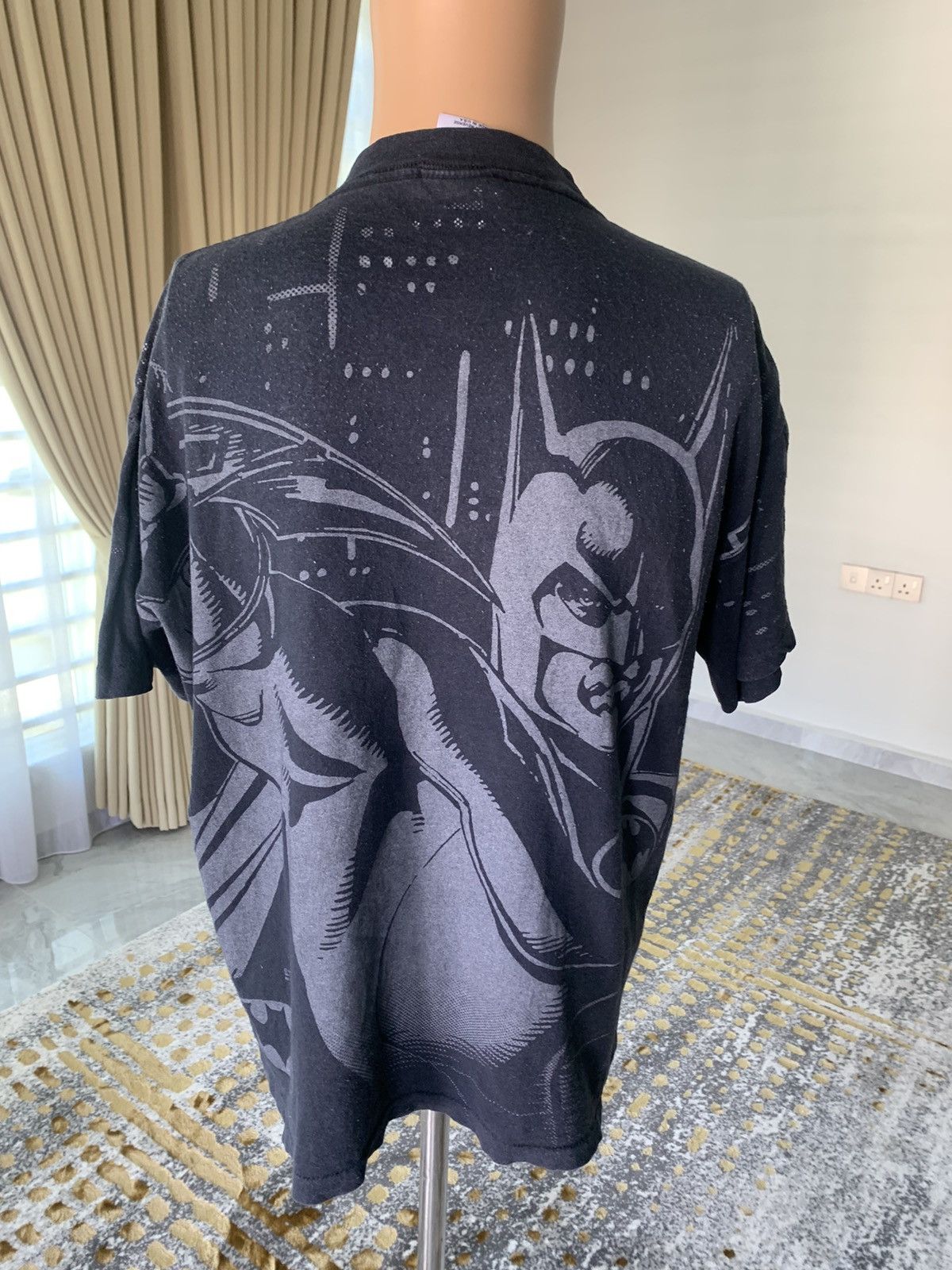 DC Comics × Vintage 90s DC Comics Inc Batman Overprint single stitch Size US L / EU 52-54 / 3 - 11 Thumbnail
