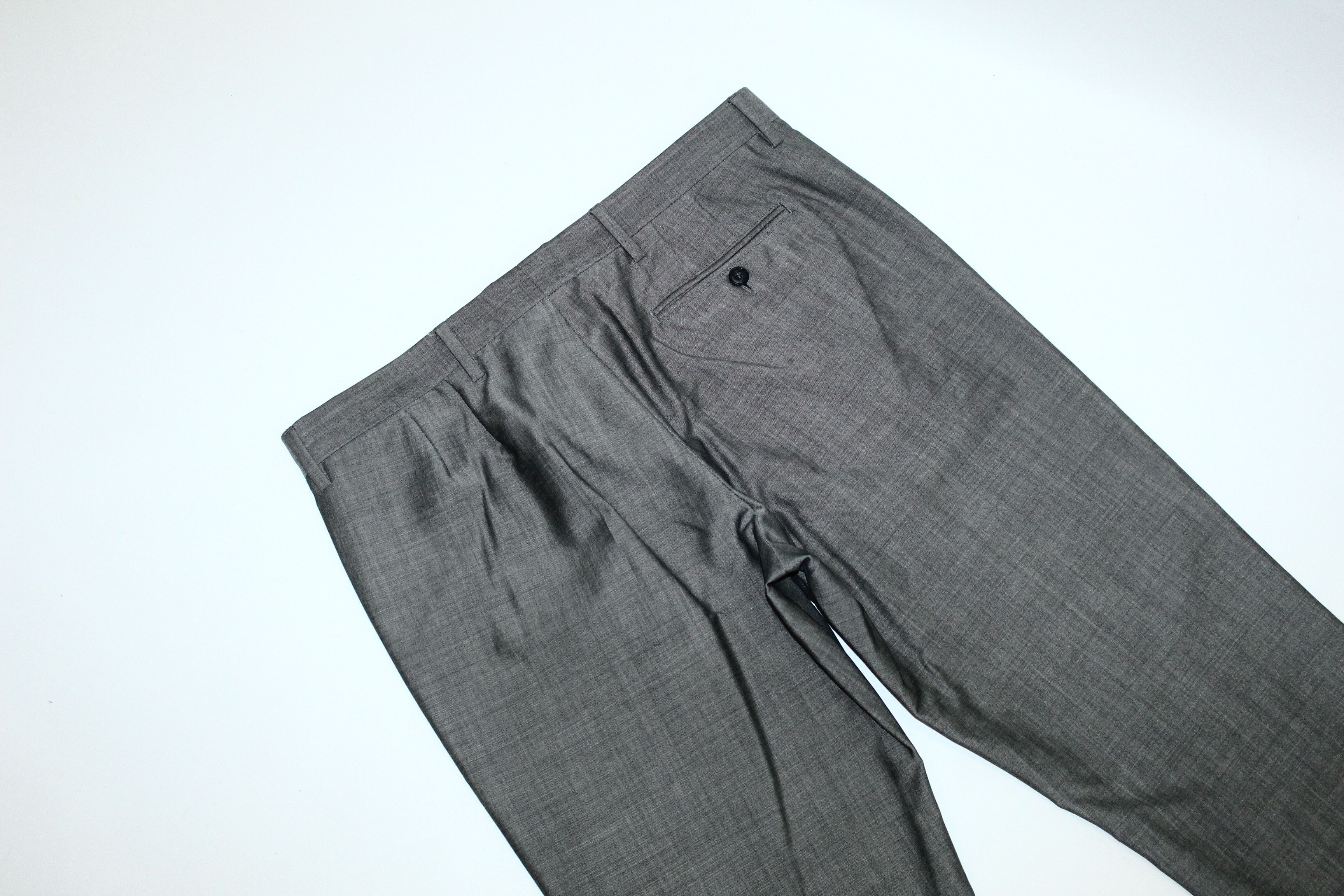 John Richmond John Richmond X Slim Fit Bespoke Virgin Wool Casual Trousers Size US 34 / EU 50 - 10 Thumbnail