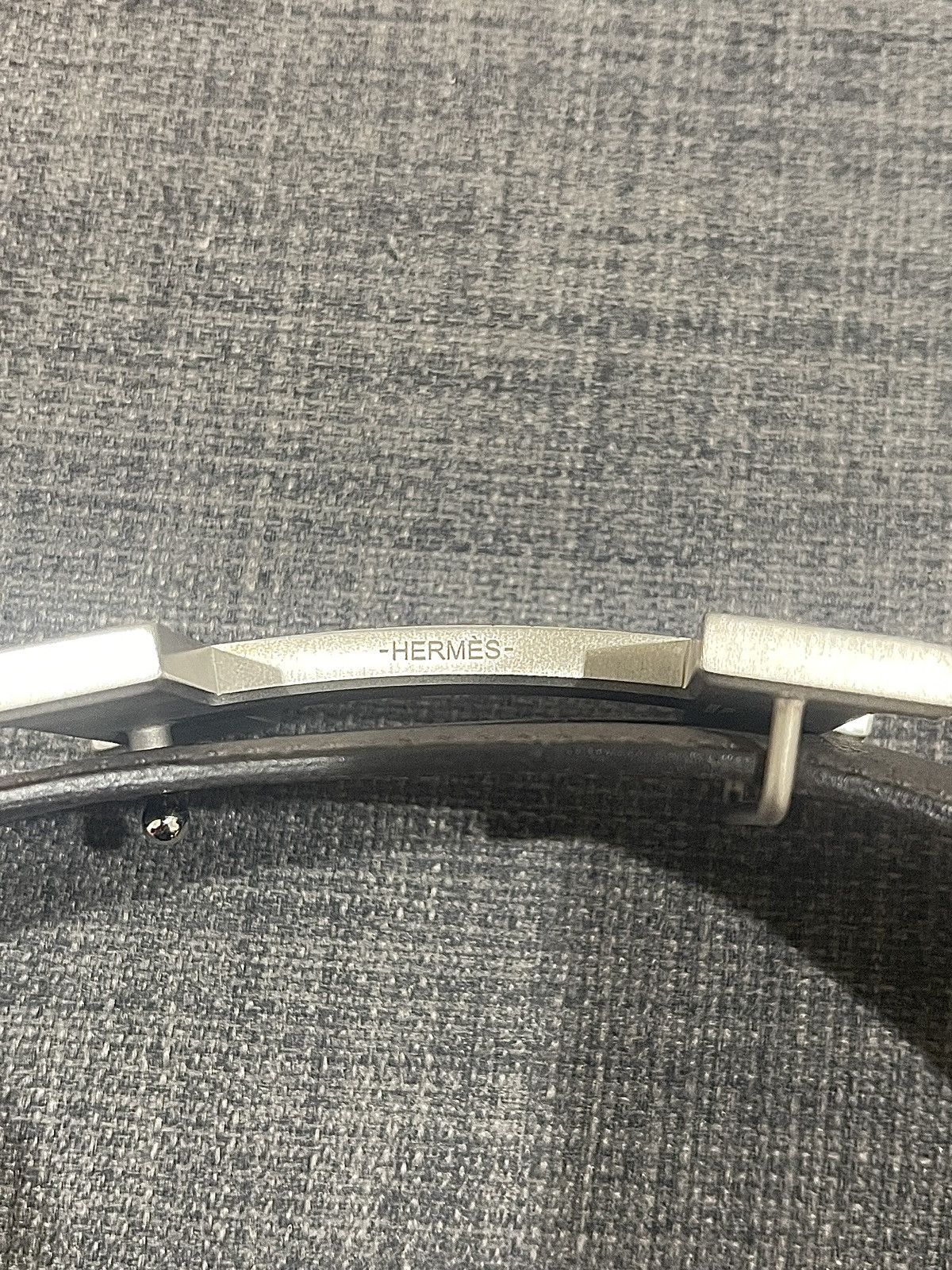 Hermes Hermes 38mm Leather Belt Men size 85 Size 30 - 14 Thumbnail