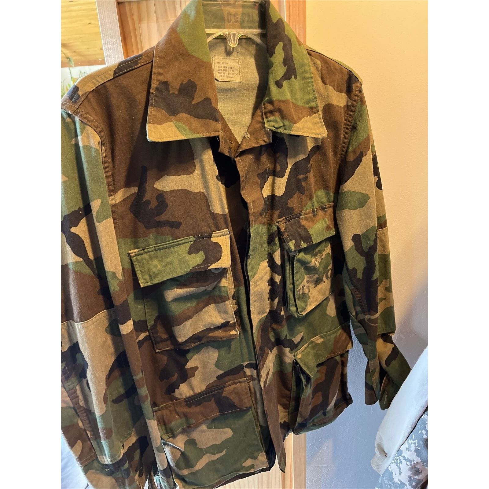 Other Vintage USMC Military Jacket Mens Small LS Missing 2 Buttons Size US S / EU 44-46 / 1 - 12 Thumbnail