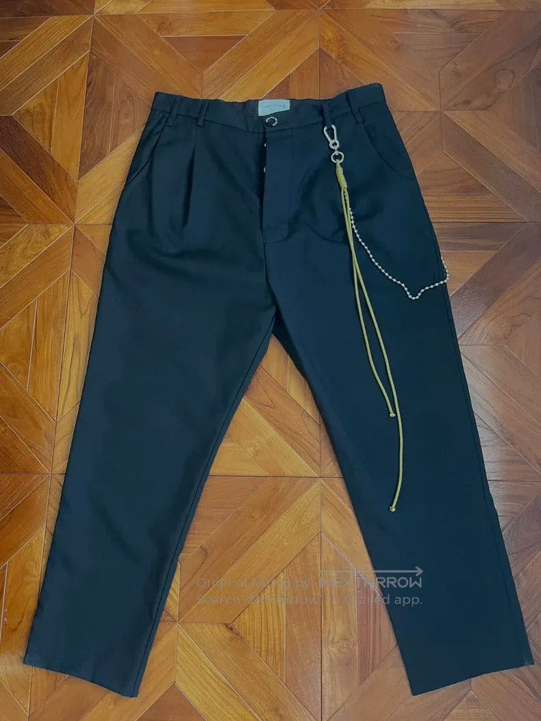 Song For The Mute SONG FOR THE MUTE 9-point high-waisted wool pants Size US 34 / EU 50 - 1 Thumbnail
