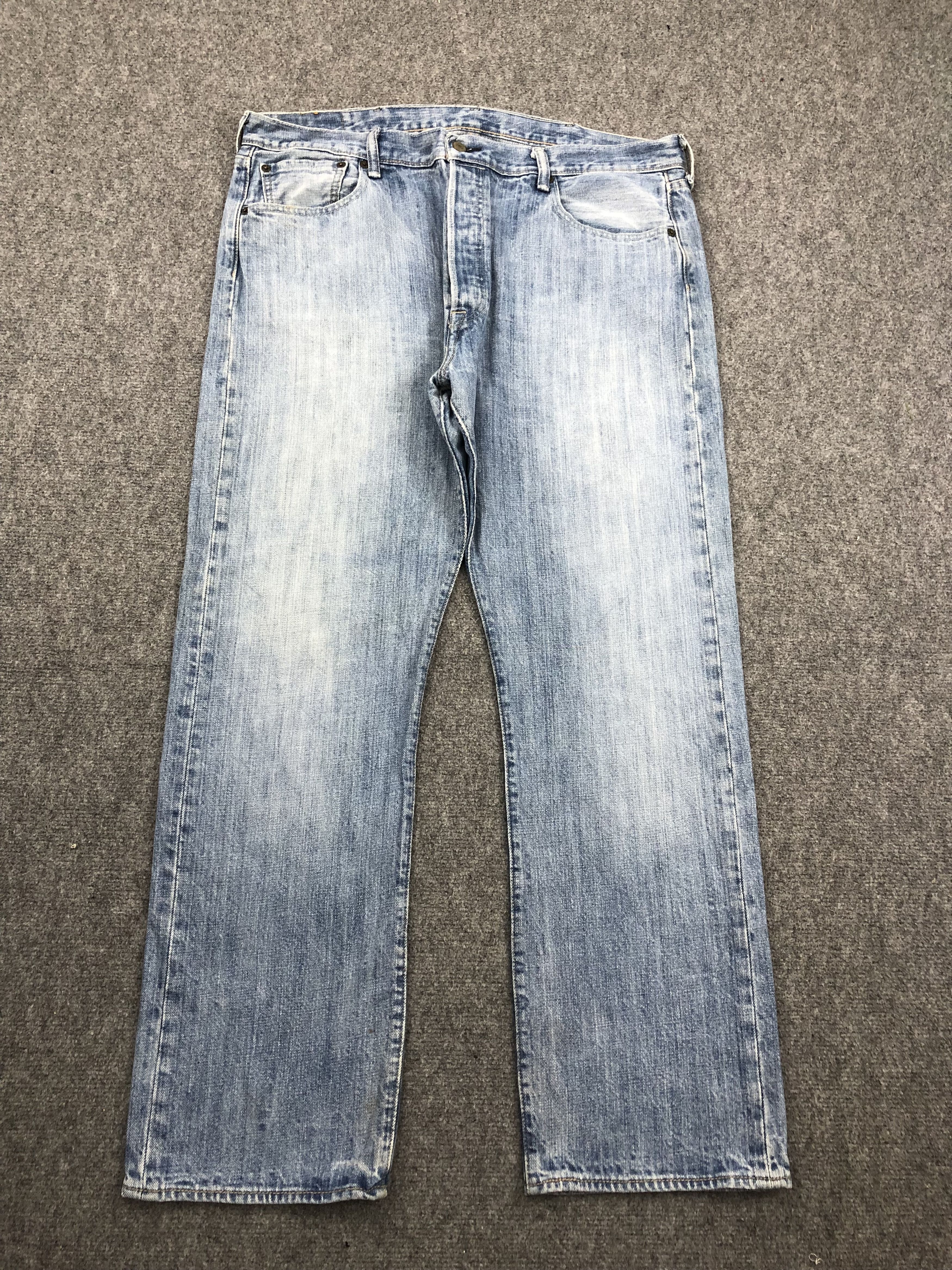 Levi's Vintage Levis 501 Faded Blue Jeans DPP0225 Size US 38 / EU 54 - 1 Thumbnail