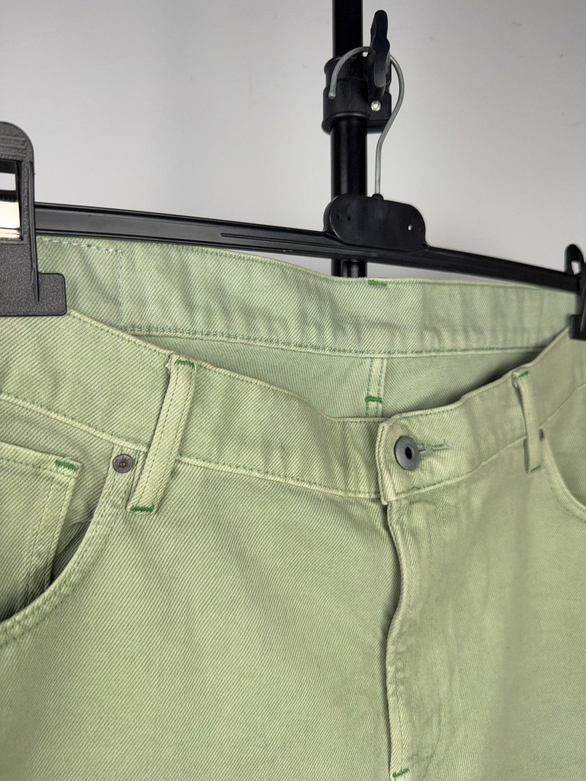 G-Star Retro 00s Avant Garde G-Star RAW 3D Tapered Mint Green Jeans Size US 36 / EU 52 - 6 Thumbnail