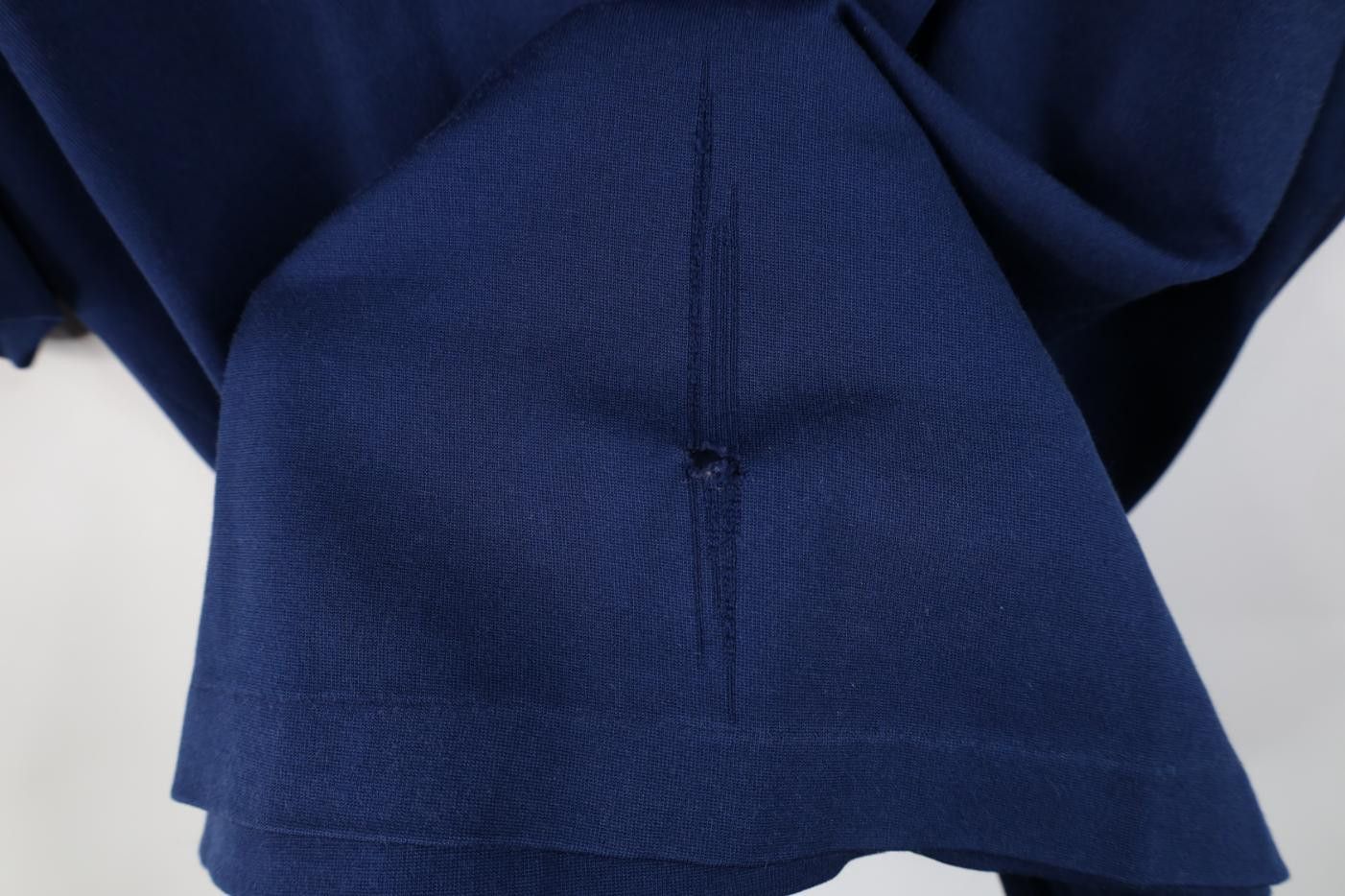 Vintage Vintage 70s Streetwear Collared Golf Polo Shirt Navy Blue Size US XL / EU 56 / 4 - 8 Thumbnail
