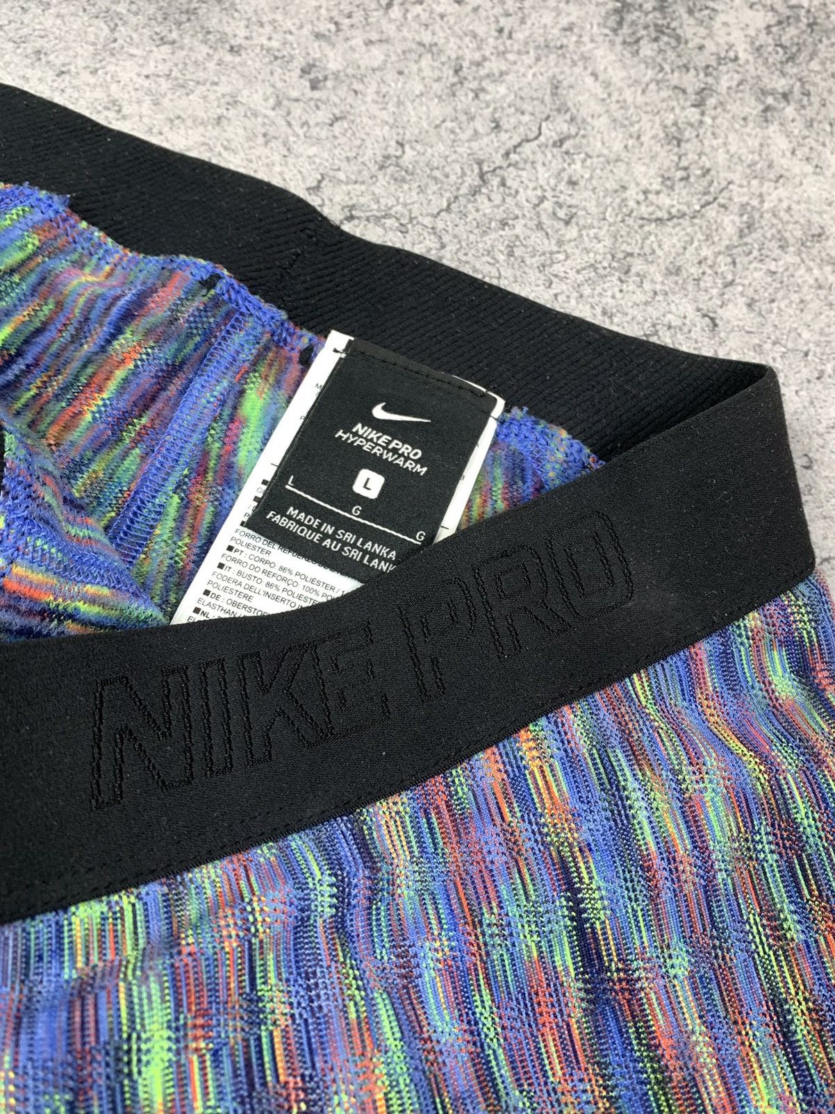 Nike Nike PRO Hyperwarm Womens Training Leggings Size L Size 32" / US 10 / IT 46 - 3 Thumbnail