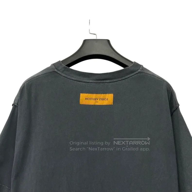 Louis Vuitton Louis Vuitton Black Solid Short Sleeve Size US XL / EU 56 / 4 - 4 Thumbnail