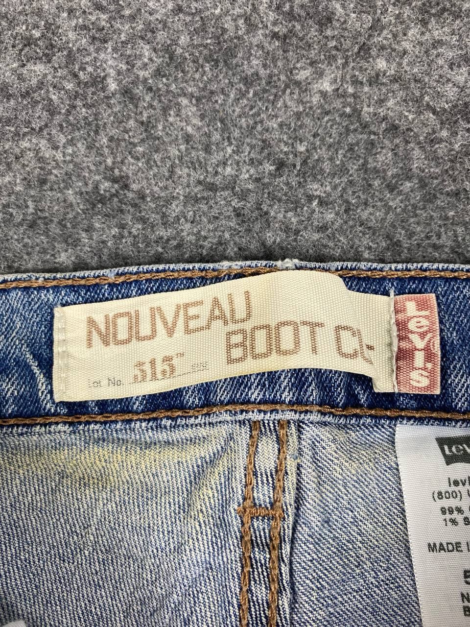 Levi's vintage levis 515 bootcut flare distressed denim Size US 33 - 14 Thumbnail