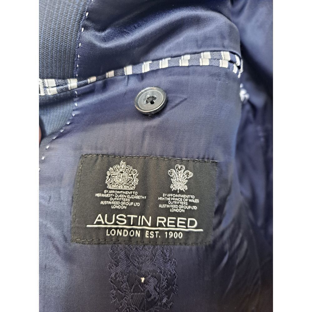 Austin Reed Austin Reed London Gray Wool Blazer Classic Business Formal Size 44R - 3 Thumbnail