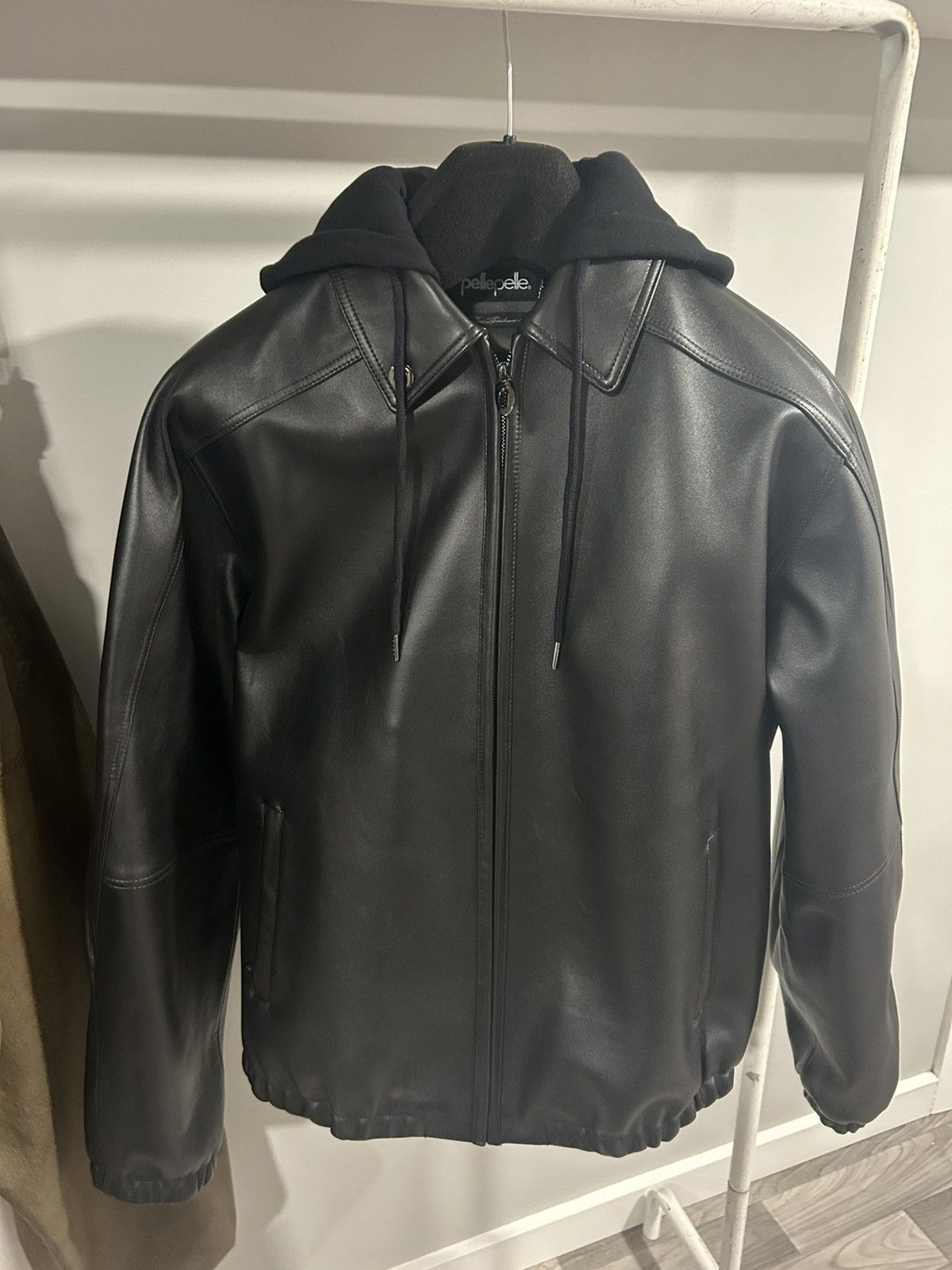 Pelle Pelle Playboy Carti x pelle pelle 3 globe leather jacket Size US XL / EU 56 / 4 - 4 Thumbnail