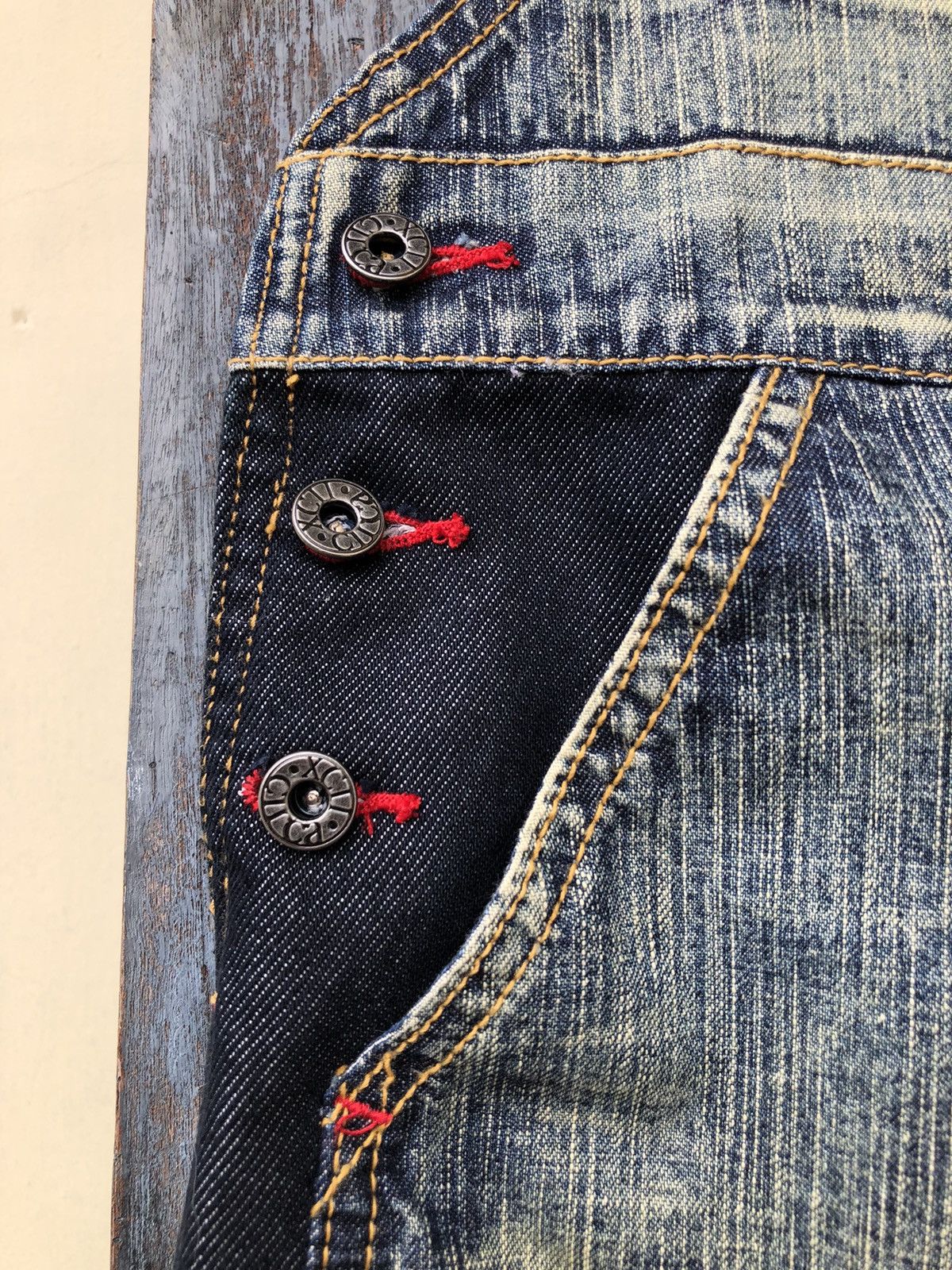 Fubu 🍻Send Your OFFER🍻 ✨LIKE NEW✨ Fubu Y2k Denim Overall Skirt Size 36" / US 14 / IT 50 - 7 Thumbnail