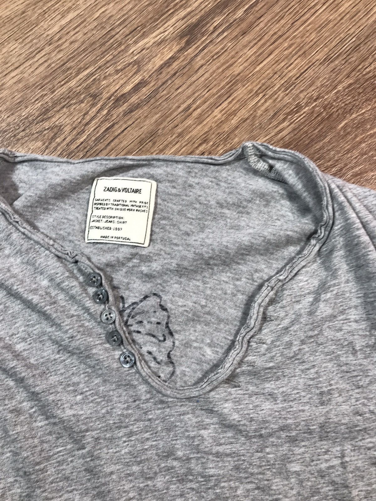 Zadig & Voltaire Zadig & Voltarie Y2k Style Long Sleeve Size US S / EU 44-46 / 1 - 9 Thumbnail