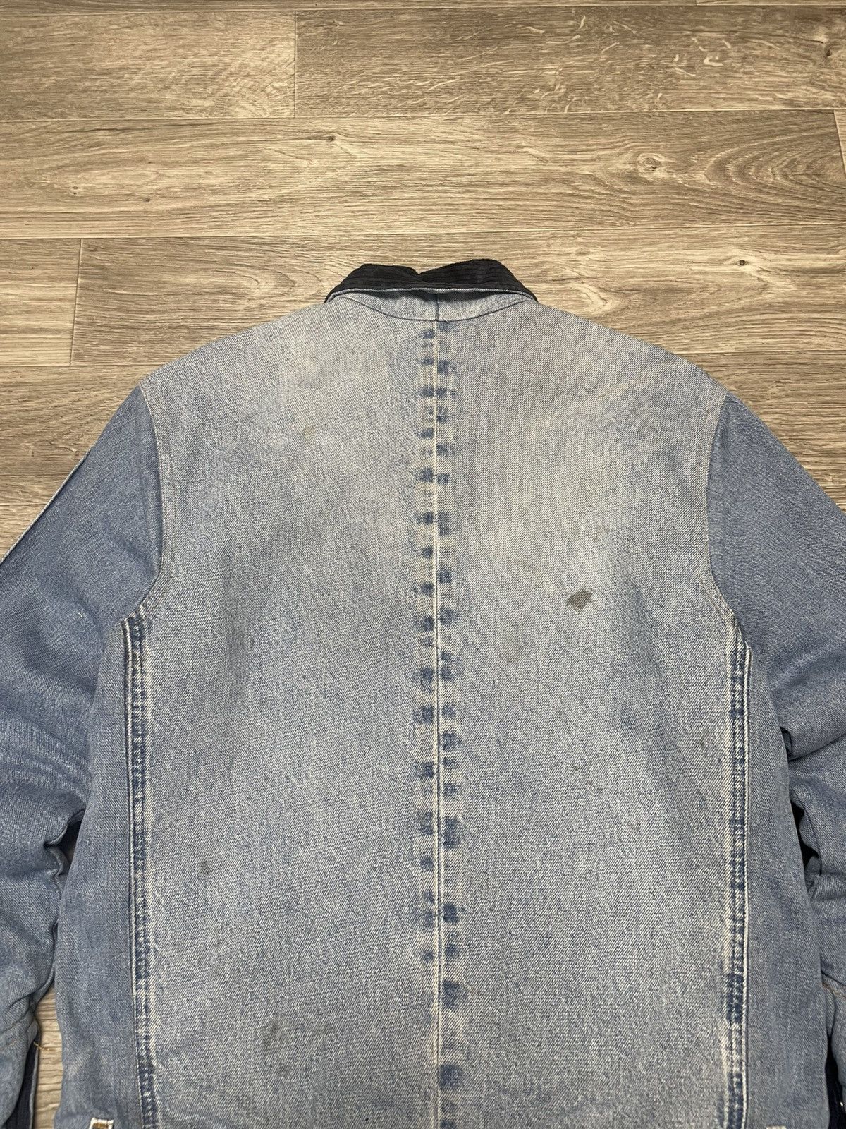 Carhartt Bespoke Carhartt J97 Detroit Jacket w/ RL Cable Knit Lining Size US S / EU 44-46 / 1 - 17 Thumbnail