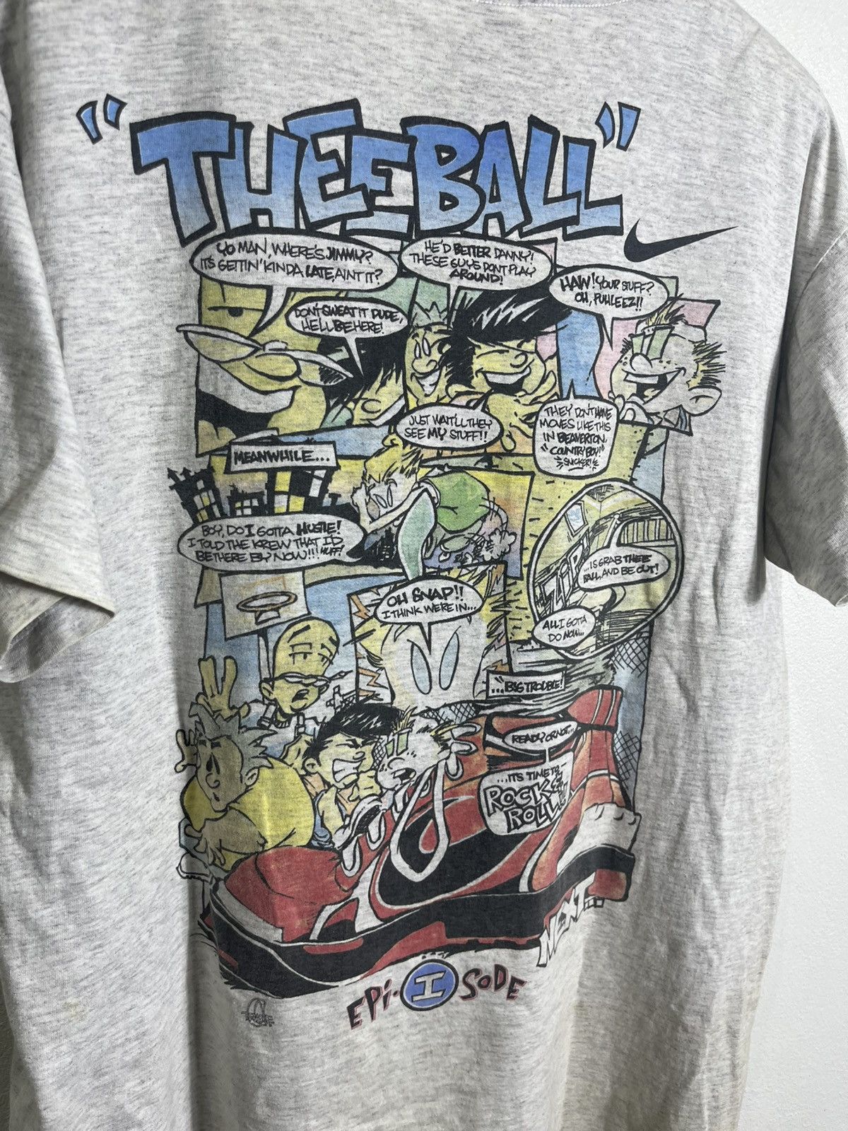 Vintage SUPER RARE!!!VTG NIKE KRASHKREW Tshirt Size US L / EU 52-54 / 3 - 4 Thumbnail