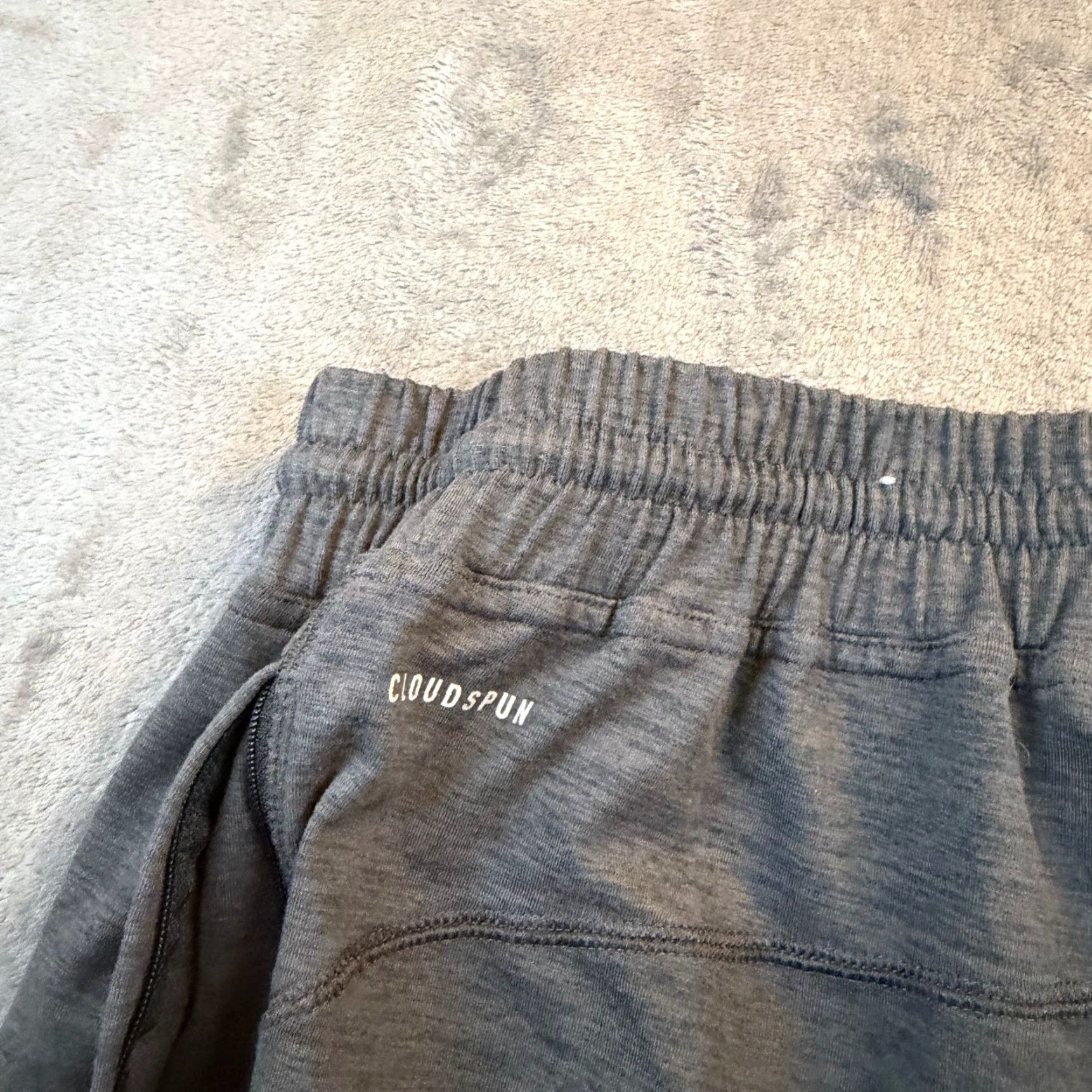 Puma PUMA Cloudspun Mens XL Training Pants Gray Heather Joggers Zipper Pockets Size US 36 / EU 52 - 3 Thumbnail