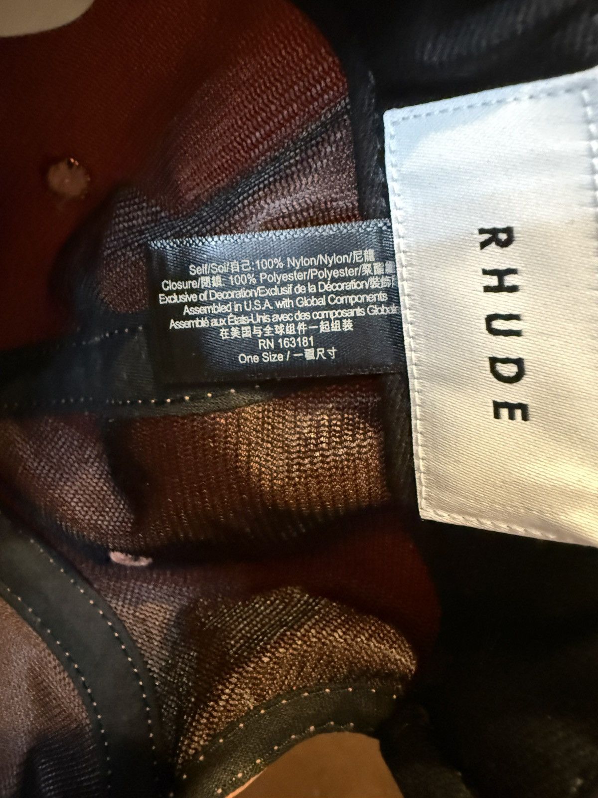 Rhude Rhude Orange Sport Logo Hat Size ONE SIZE - 5 Thumbnail
