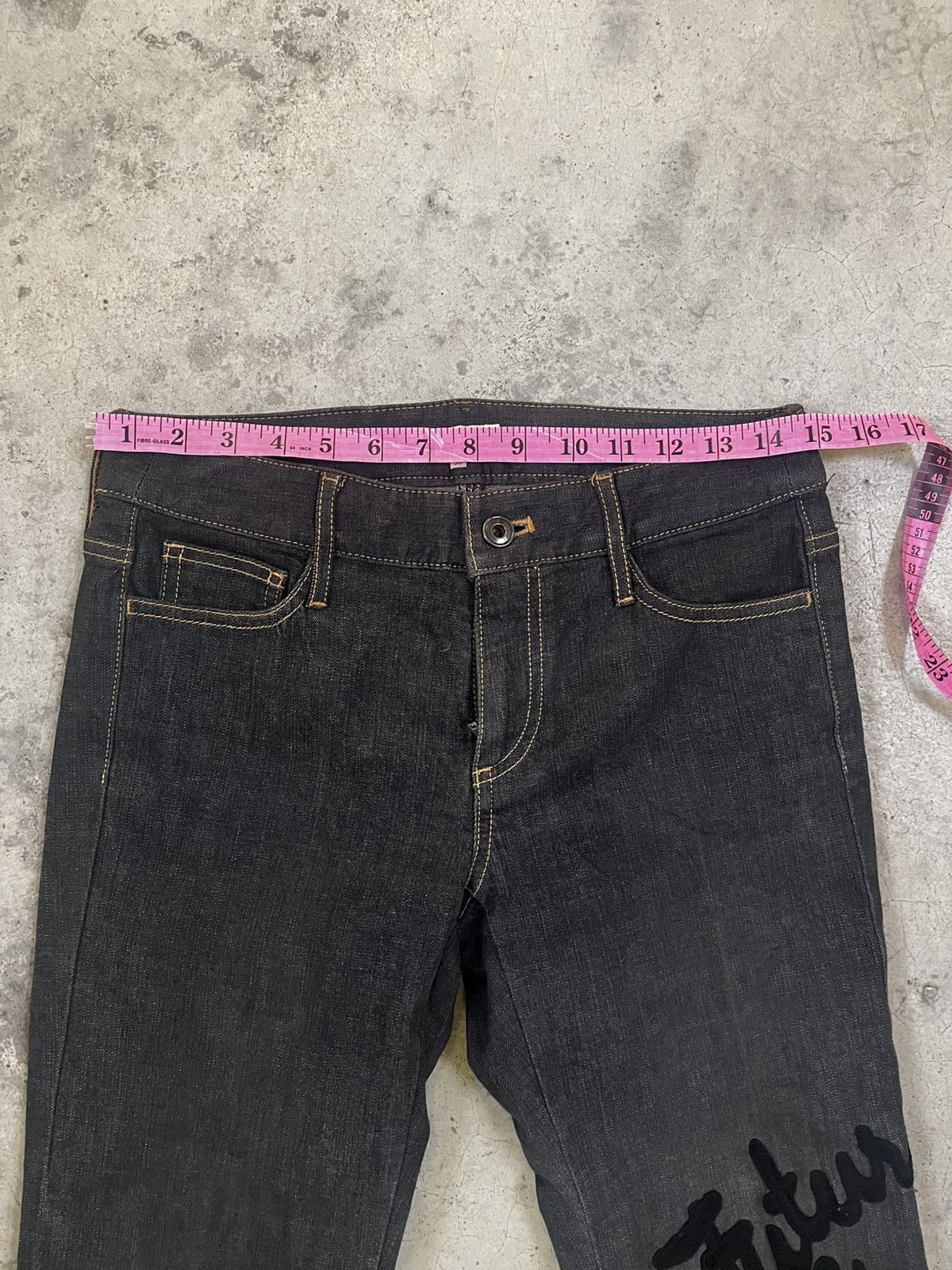 Japanese Brand "Fragile" Japan distressed jean Size US 30 / EU 46 - 2 Thumbnail