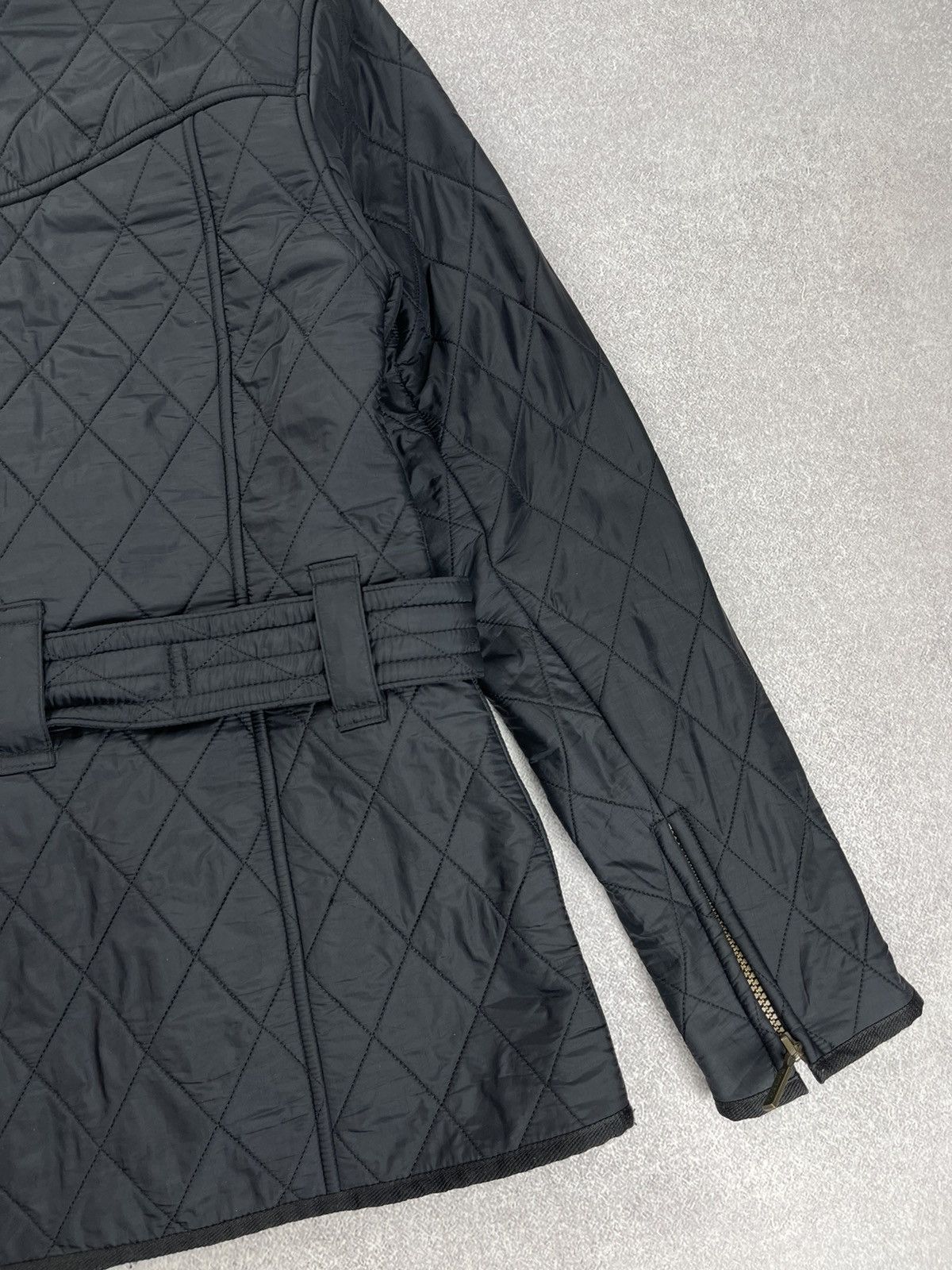 Barbour Barbour International Black Polar Quilted Jacket Size 6 Size XS / US 0-2 / IT 36-38 - 15 Thumbnail