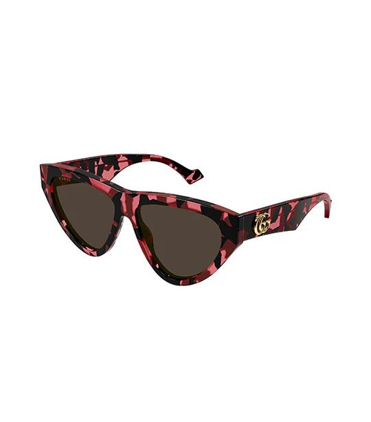 Gucci NEW GUCCI GG1333S-003 Havana Brown Size ONE SIZE - 1 Thumbnail