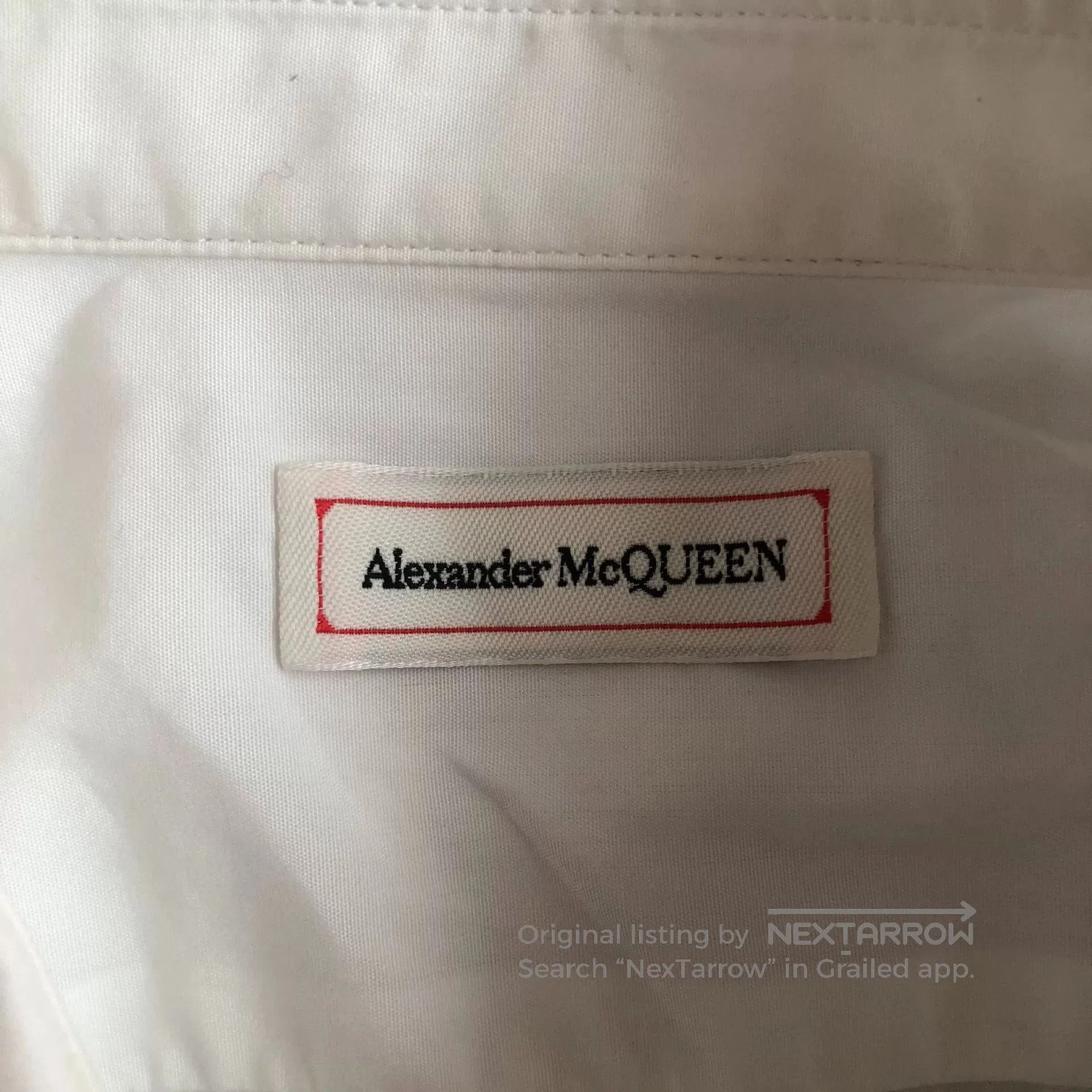 Alexander McQueen Alexander McQueen Floral Embroidered Shirt. Size M / US 6-8 / IT 42-44 - 3 Thumbnail