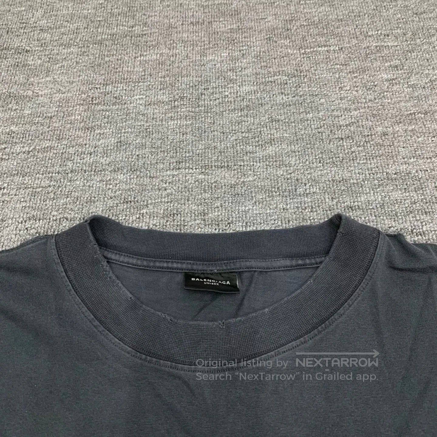 Balenciaga Balenciaga Planet Earth Graphic T-Shirt. Size US XL / EU 56 / 4 - 7 Thumbnail