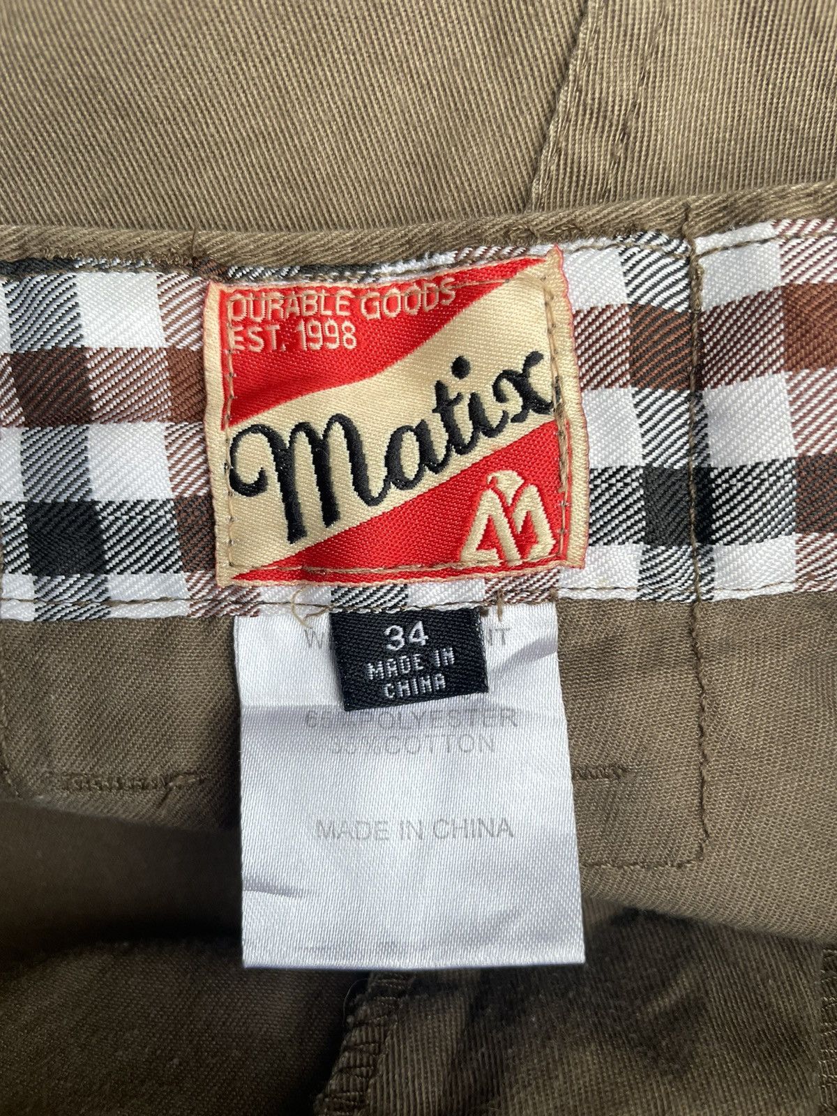 Matix Matix Skate Brand Trouser Size US 37 - 9 Thumbnail