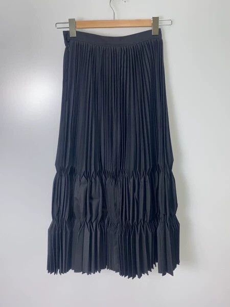 Comme des Garcons Comme Des Garcons size M Black pleated overskirt Size 23" - 2 Thumbnail