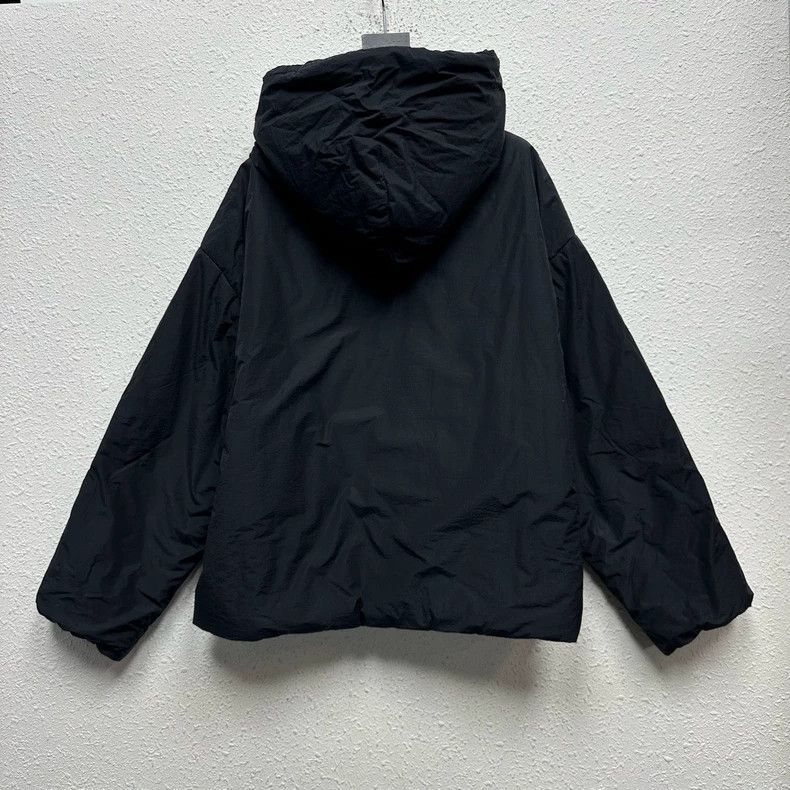 Louis Vuitton Louis Vuitton Black Nylon Cotton Jacket-2506 Size L / US 10 / IT 46 - 2 Thumbnail