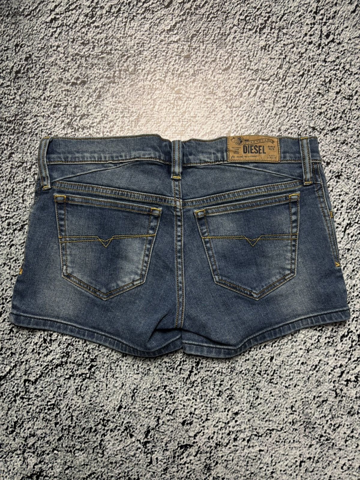 Diesel × Vintage Vintage 2000s Diesel mini y2k sexy shorts Size 26" / US 2 / IT 38 - 4 Thumbnail