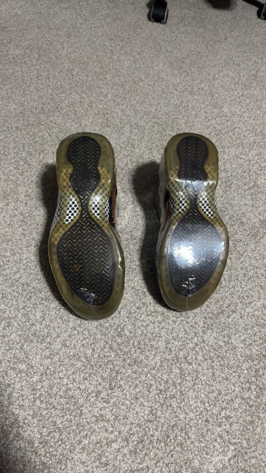 Nike × Supreme SS14 Nike foamposite one supreme Black brand new w/o box Size US 9.5 / EU 42-43 - 5 Thumbnail