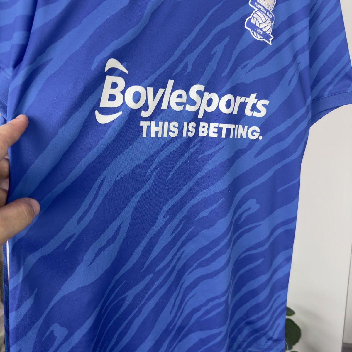 Nike Birmingham City 2021/22 Home Football T-shirt Jersey Size US XL / EU 56 / 4 - 3 Thumbnail