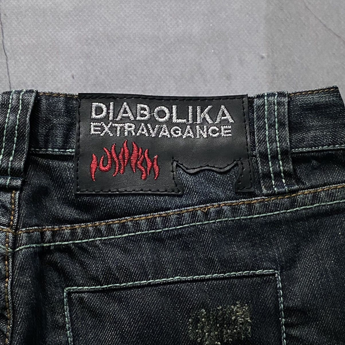 20471120 Distressed If Six Was Nine Style Punk Jeans LGB Y2K Size 30" / US 8 / IT 44 - 6 Thumbnail