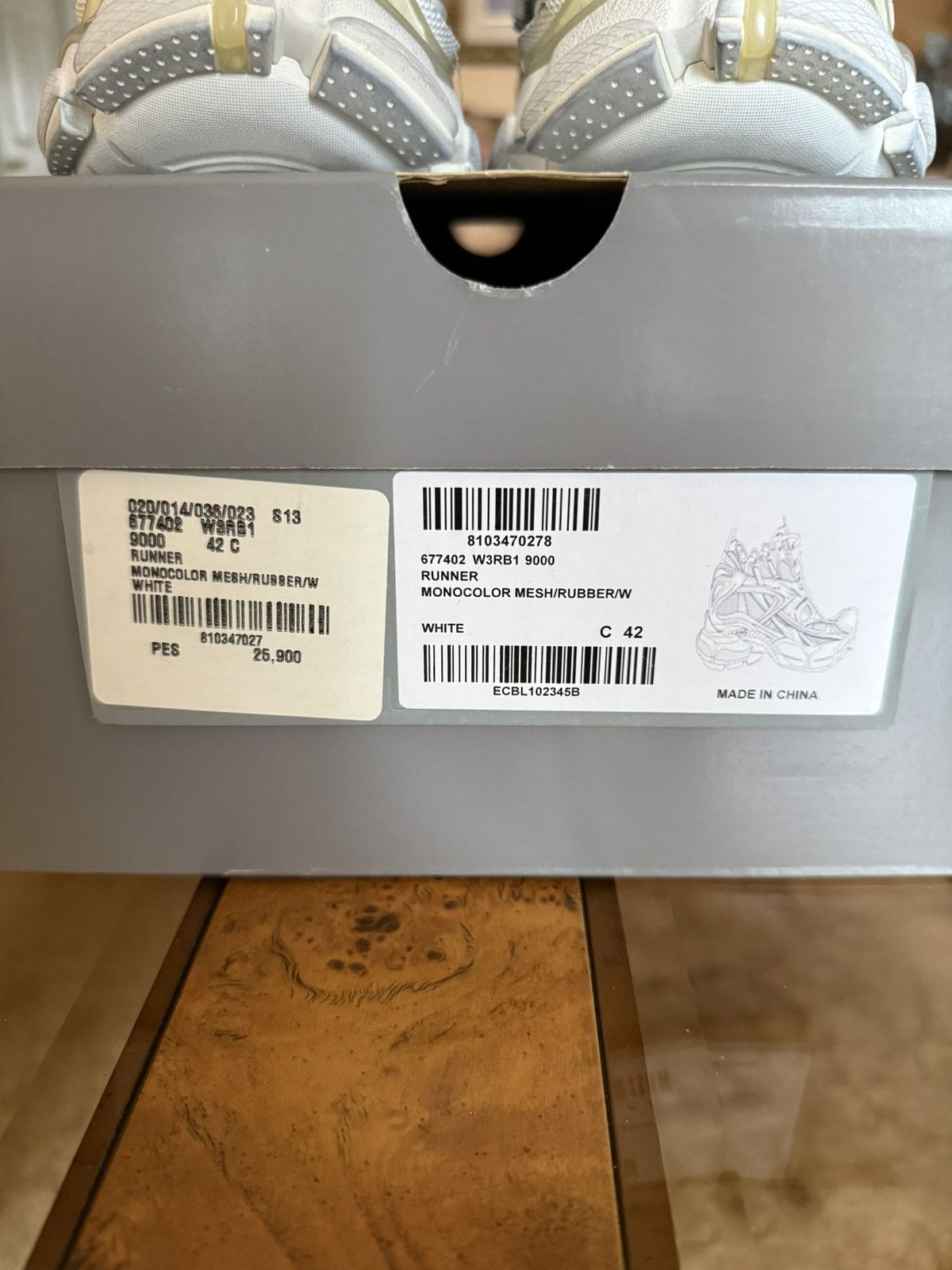 Balenciaga Balenciaga Runner White Size US 9 / EU 42 - 9 Thumbnail