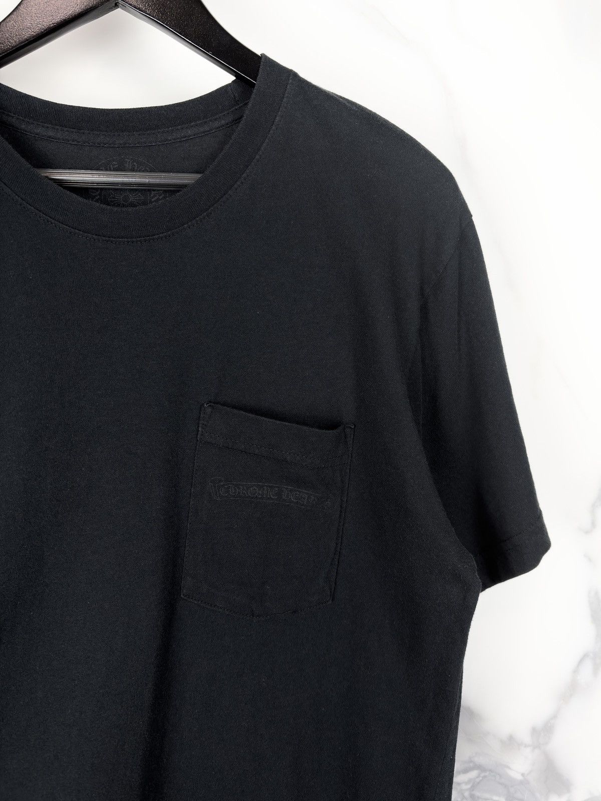 Chrome Hearts Chrome Hearts Vine Hairy Dagger Scroll Logo Pocket Tshirt Size US L / EU 52-54 / 3 - 5 Thumbnail