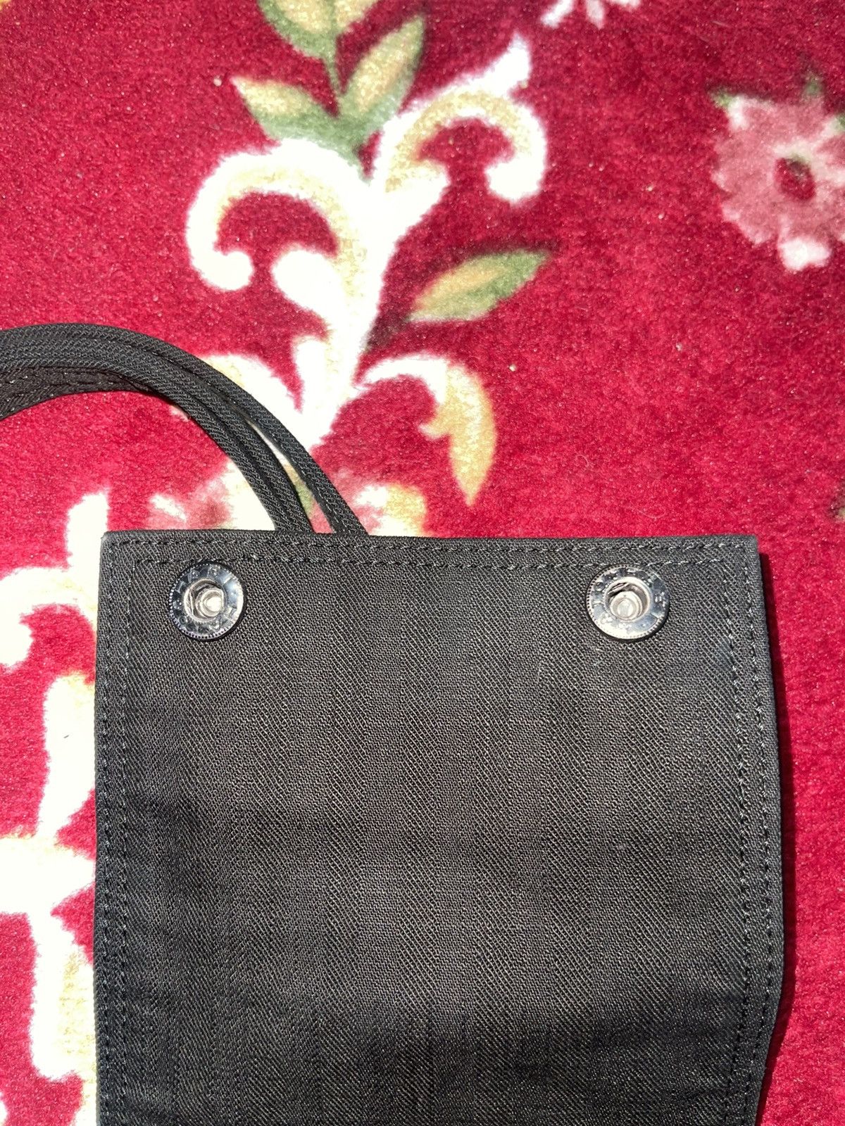 Japanese Brand × Porter Porter Shoulder Bag Indigo Black Denim Size ONE SIZE - 7 Thumbnail