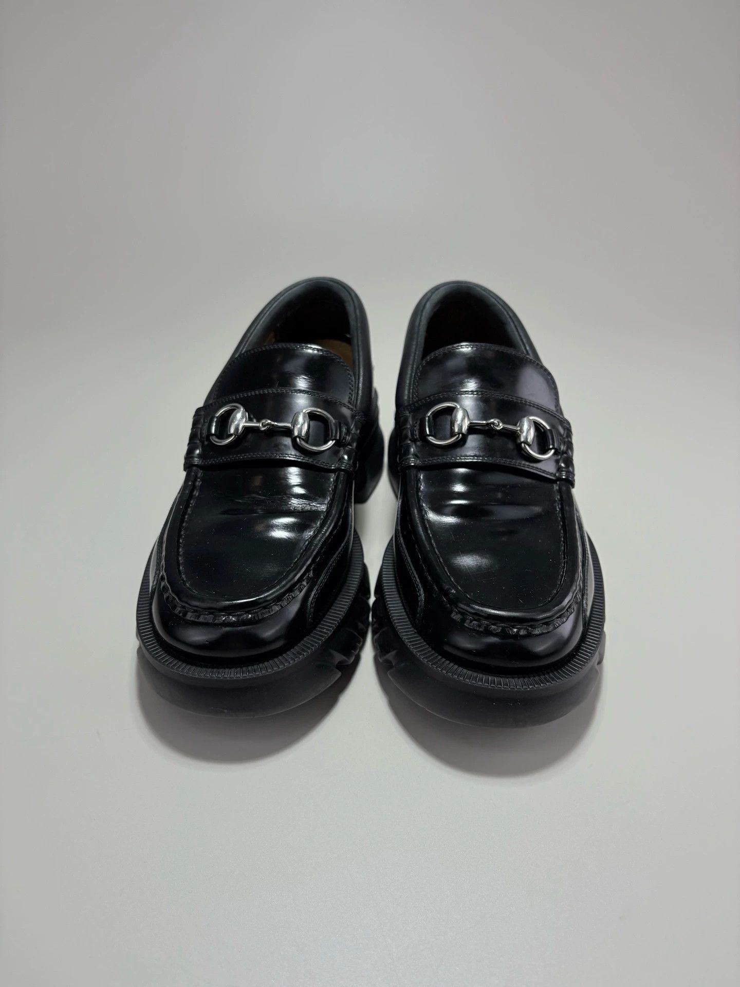 Gucci GUCCI Horsebit Platform Loafers Size US 9.5 / IT 39.5 - 1 Thumbnail