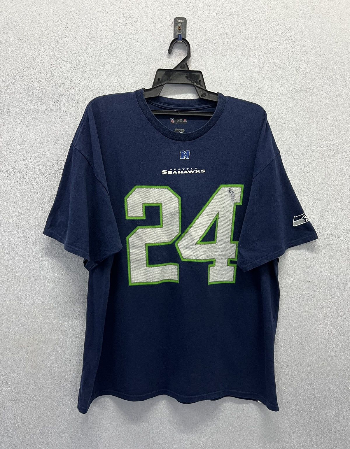 Vintage 🔥grailsale🔥 TEAM APPAREL SEATTLE SEAHAWKS SHIRT Size US XL / EU 56 / 4 - 1 Thumbnail