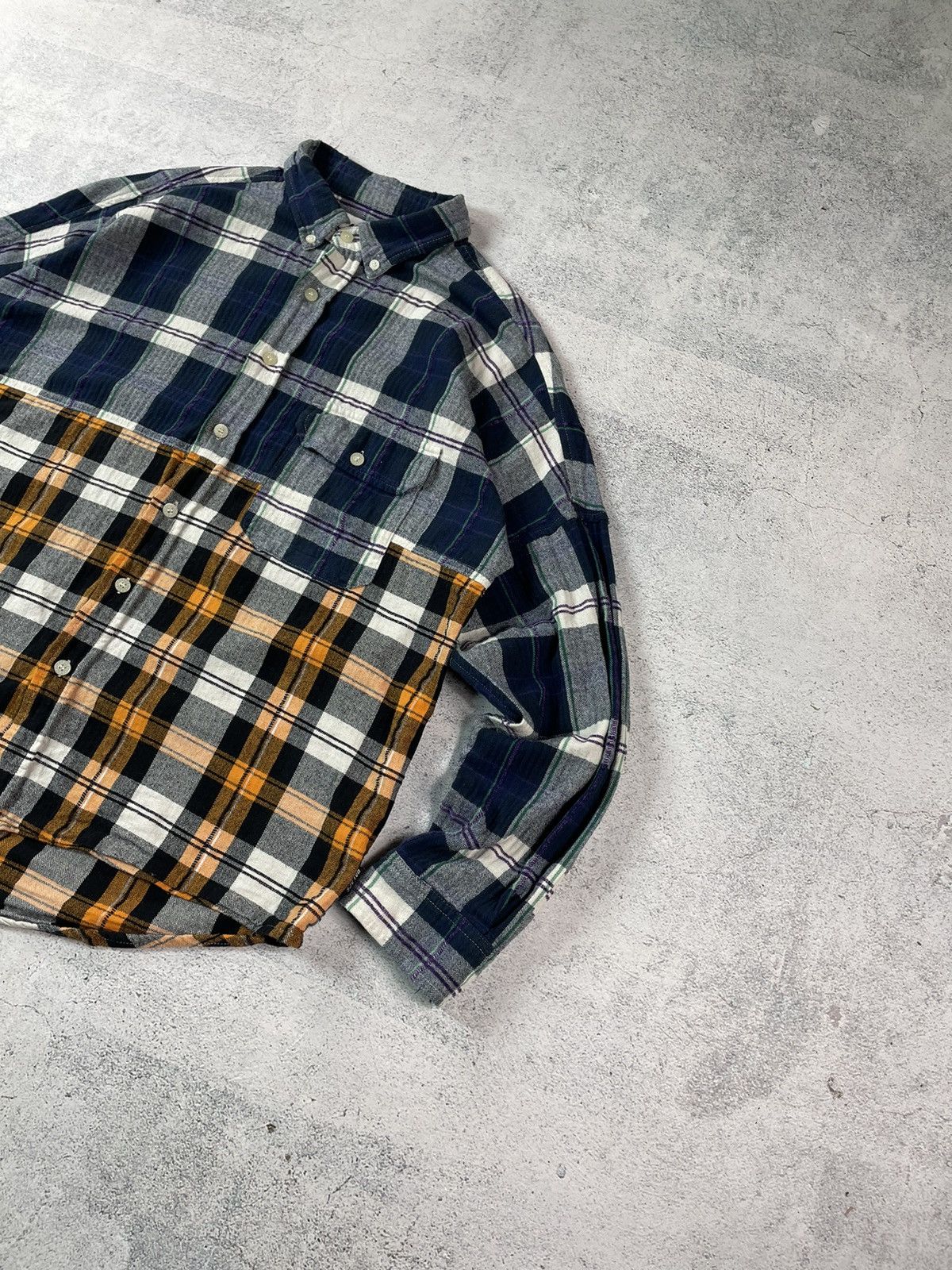 Palace PALACE Skateboarding Checkmate Drop Two Tone Oversized Shirt Size US M / EU 48-50 / 2 - 4 Thumbnail