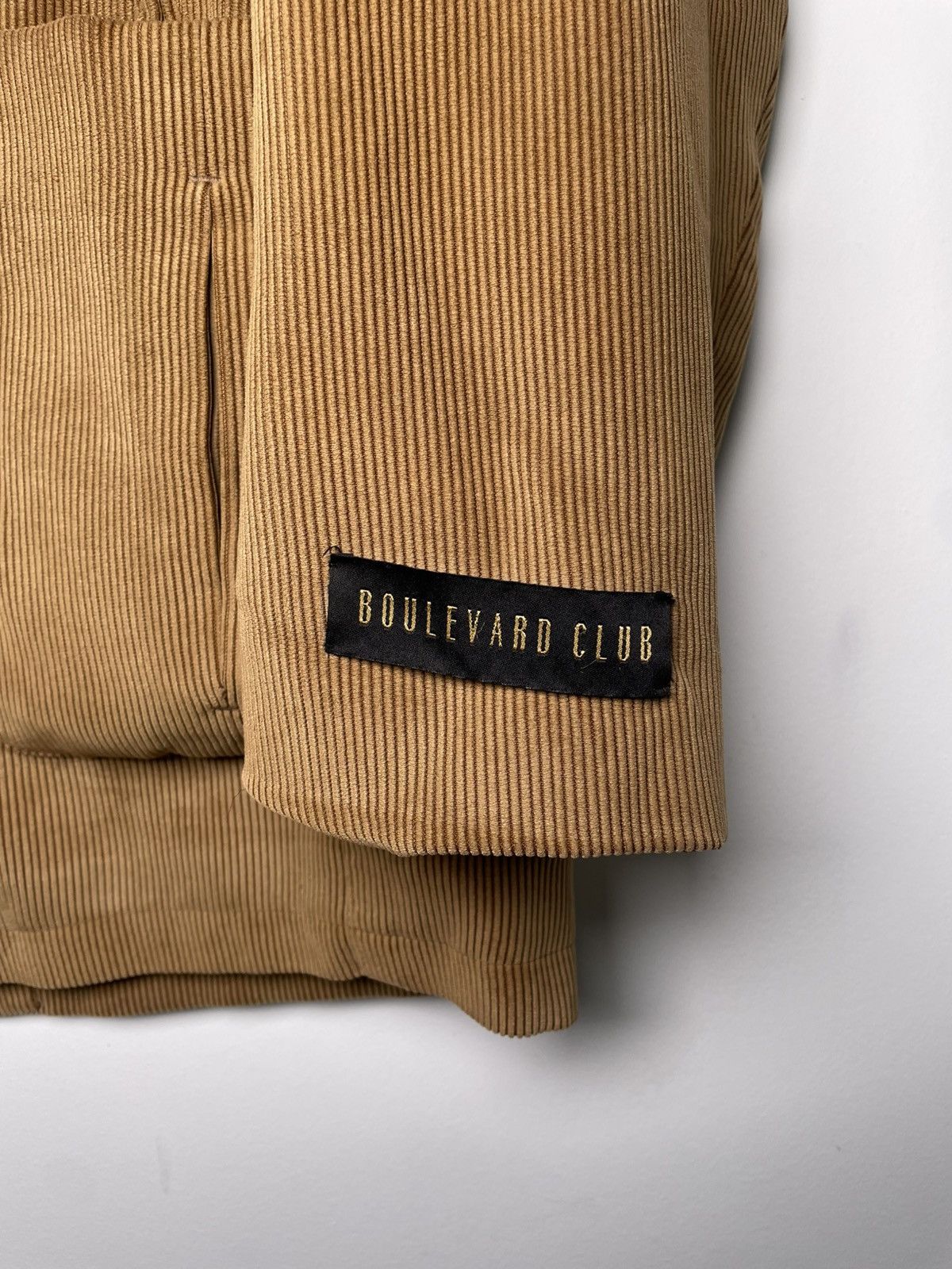 Other Boulevard Club Tan Corduroy Blazer (40R) Size 40R - 8 Thumbnail