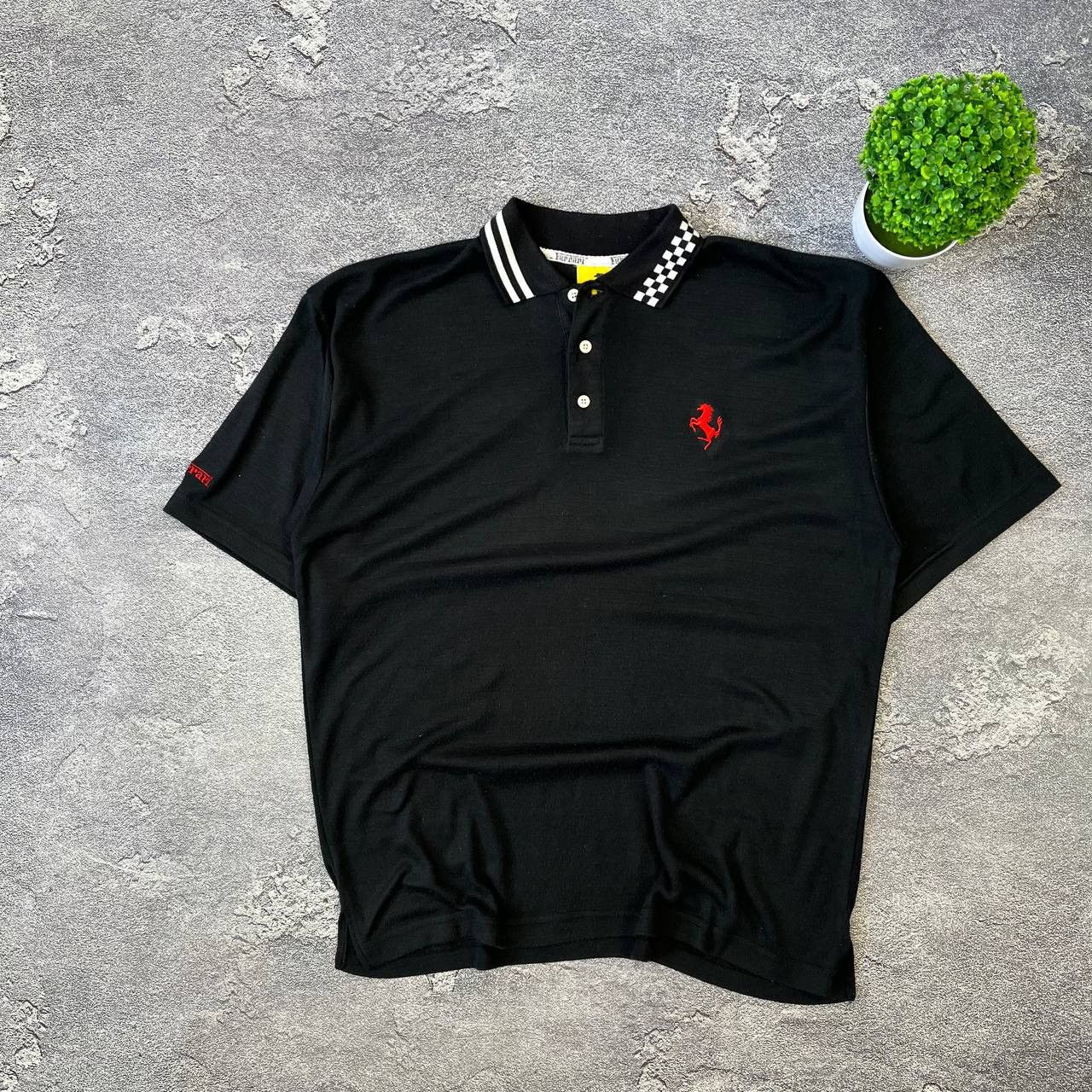 Vintage Vintage Black Ferrari Official Product 1996 T-Shirt,Size L Size US L / EU 52-54 / 3 - 1 Thumbnail