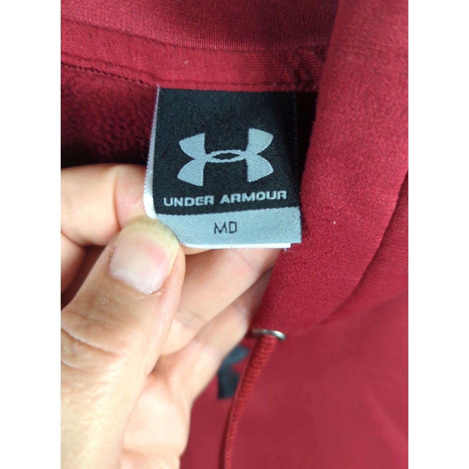 Under Armour Under armour Shirt Mens M Maroon sweatshirt Men size Medium Fleece lined Hoodie Size US M / EU 48-50 / 2 - 6 Thumbnail