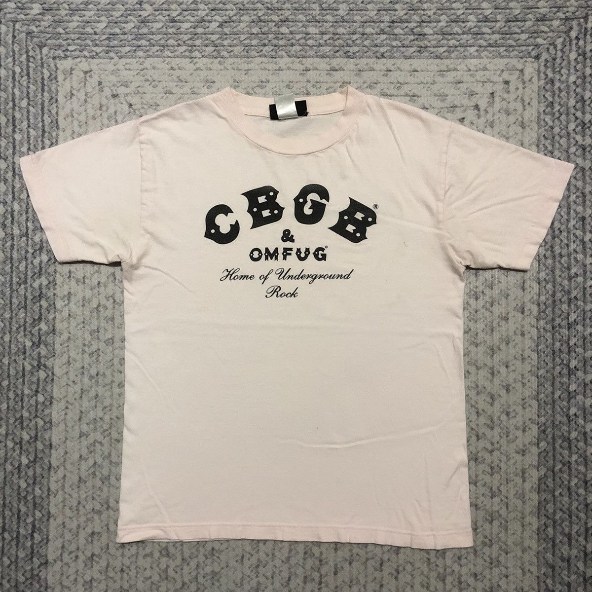 Band Tees × Vintage Rare Distressed Vintage CBGB & OMFUG Punk Tees Size US XXS / EU 40 - 1 Thumbnail