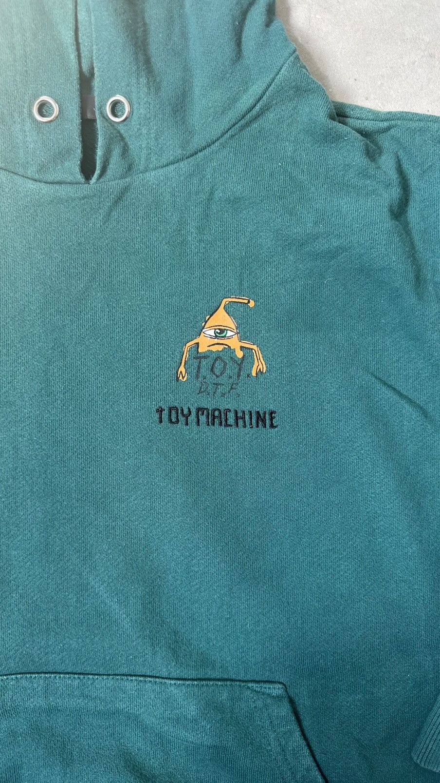 Vintage VINTAGE TOY MACHINE SKATE BLOODSUCKING HOODIE Size US M / EU 48-50 / 2 - 2 Thumbnail