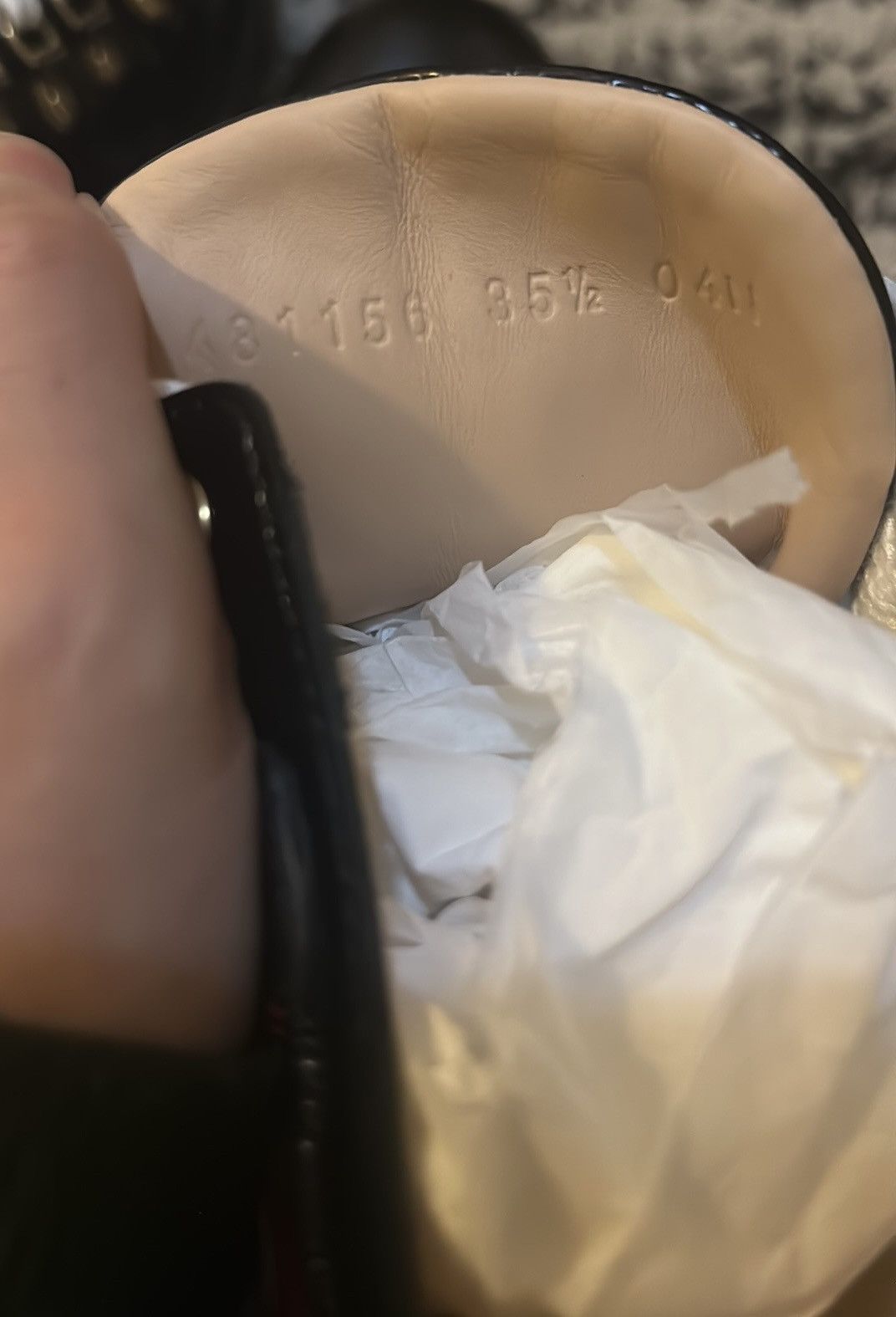 Gucci Gucci Leather Ankle Boots with Sylvie Web Size US 5.5 / IT 35.5 - 4 Thumbnail