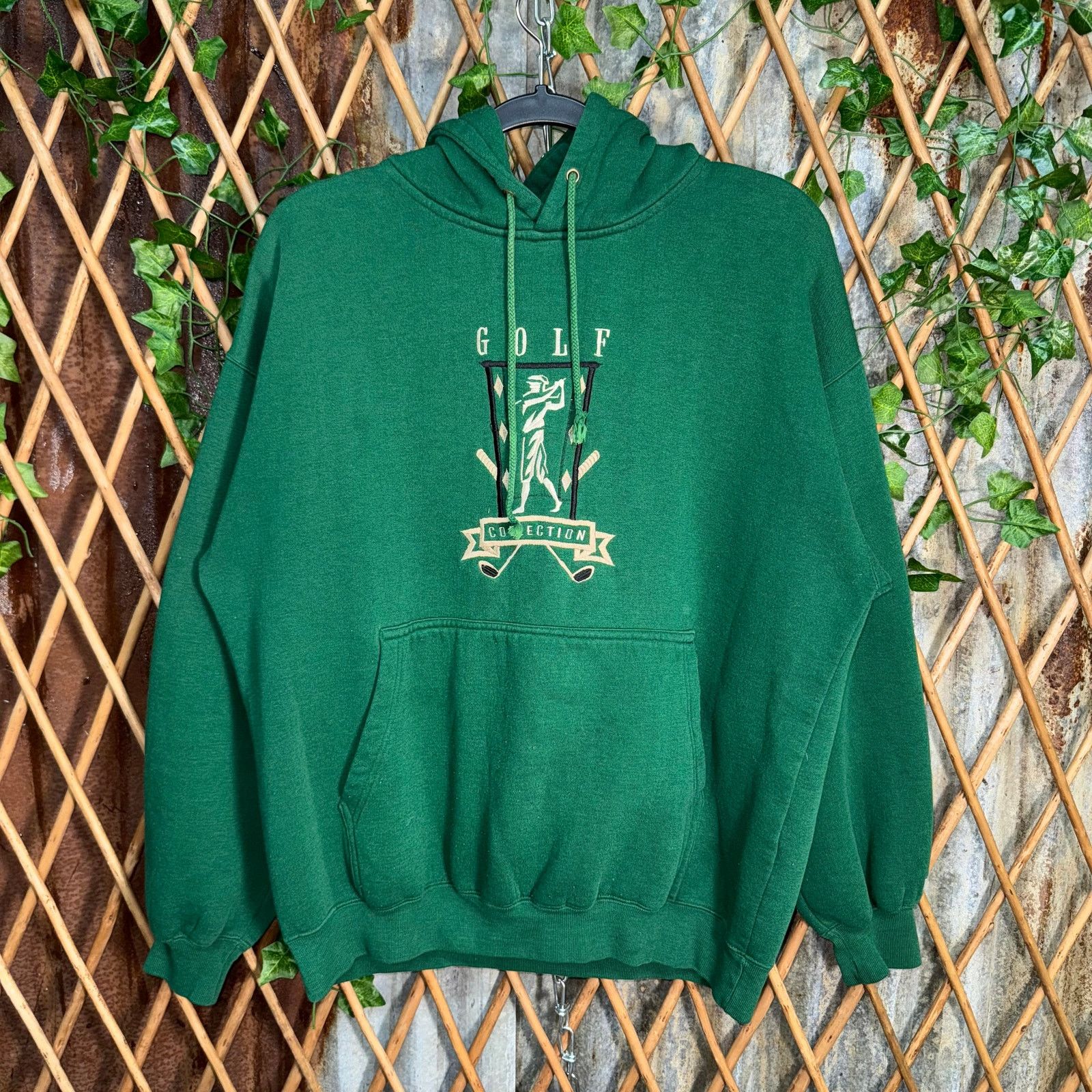 Vintage Vintage Y2K golf collection essential 90s embroidered hoodie Size US M / EU 48-50 / 2 - 1 Thumbnail