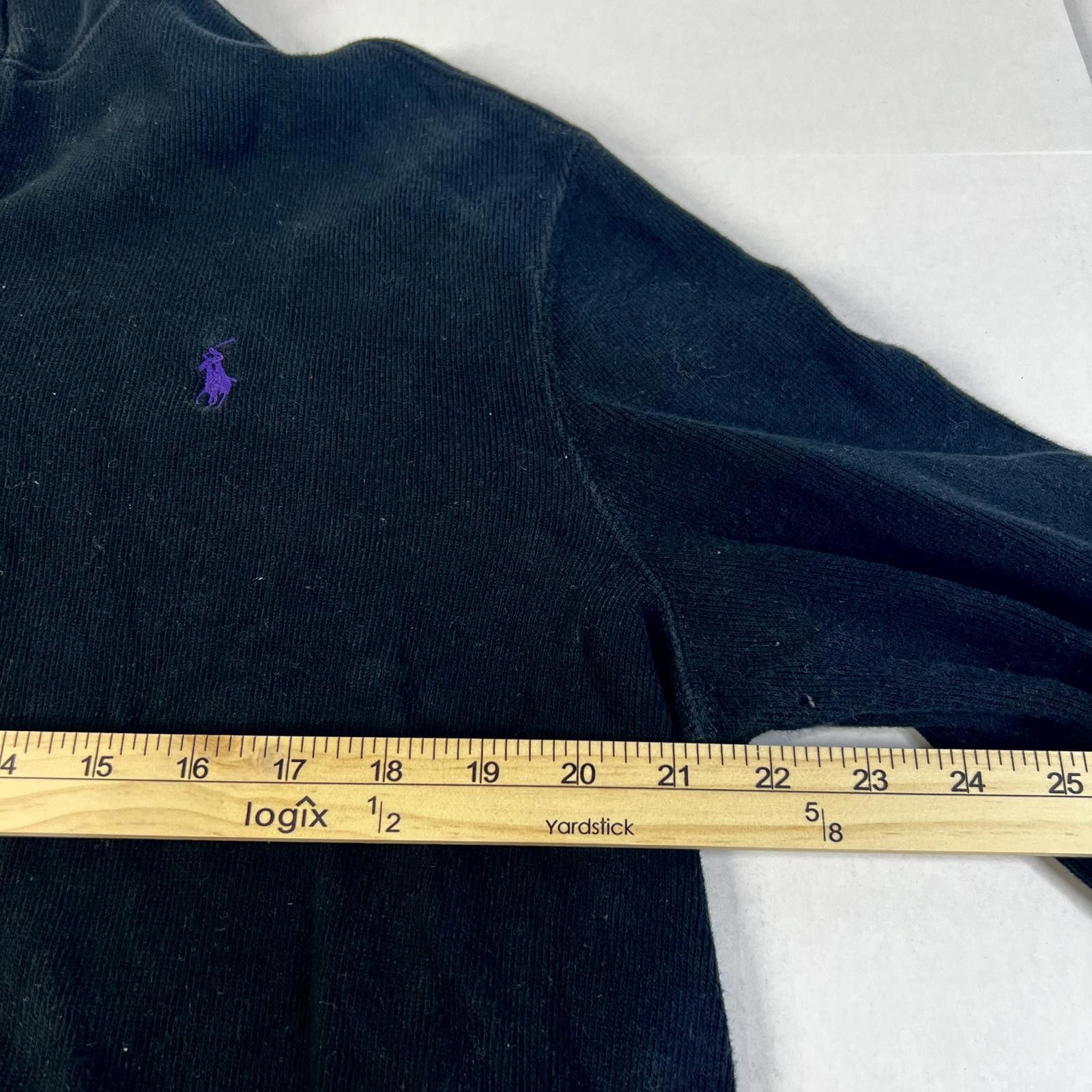 Polo Ralph Lauren Polo Ralph Lauren Men’s Half Zipper Sweater Purple Horse Size US M / EU 48-50 / 2 - 4 Thumbnail