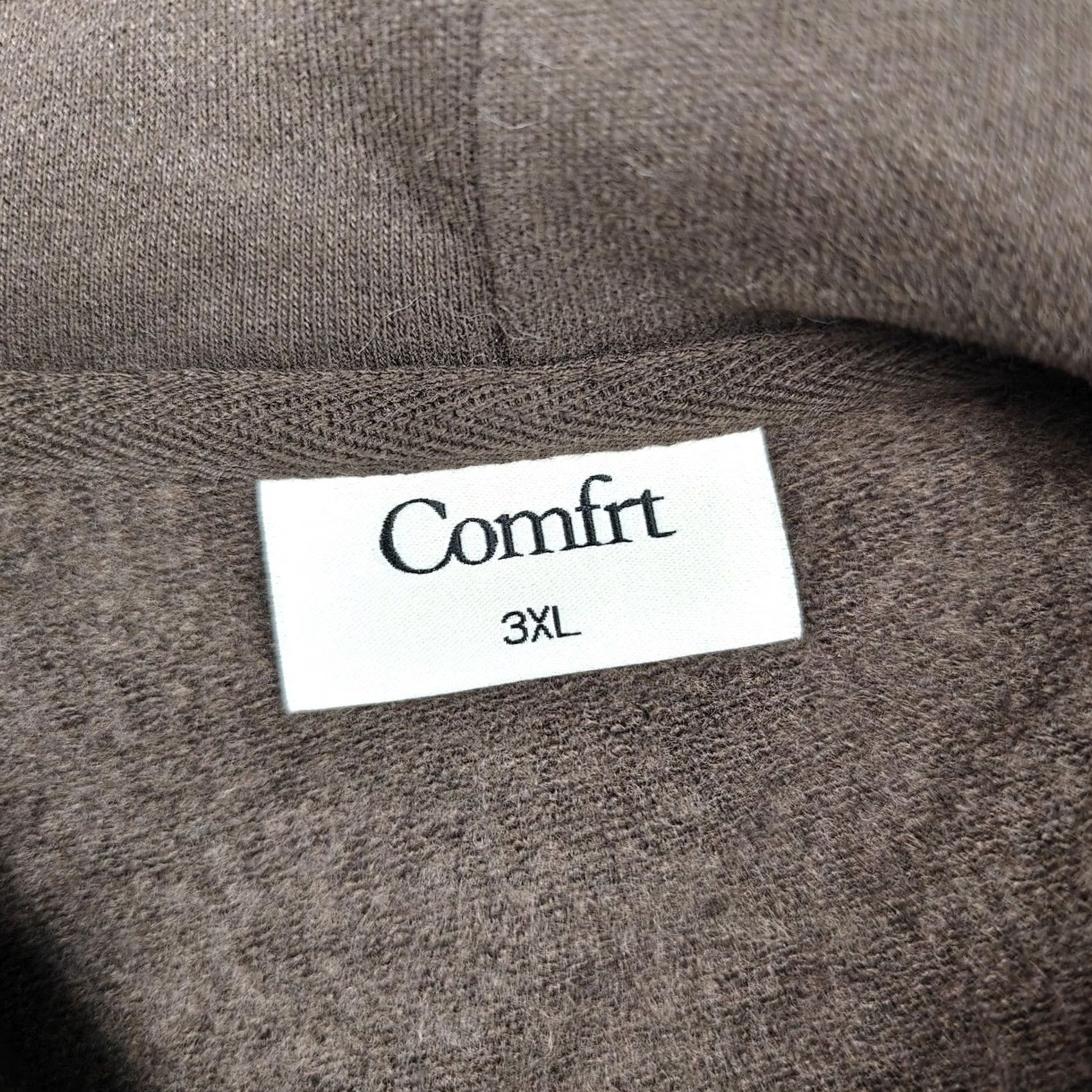 KangaROOS Comfrt Hoodie Mens 3XL Brown Fleece Kangaroo Pocket Logo Casual Pullover Striped? Size US XXL / EU 58 / 5 - 4 Thumbnail