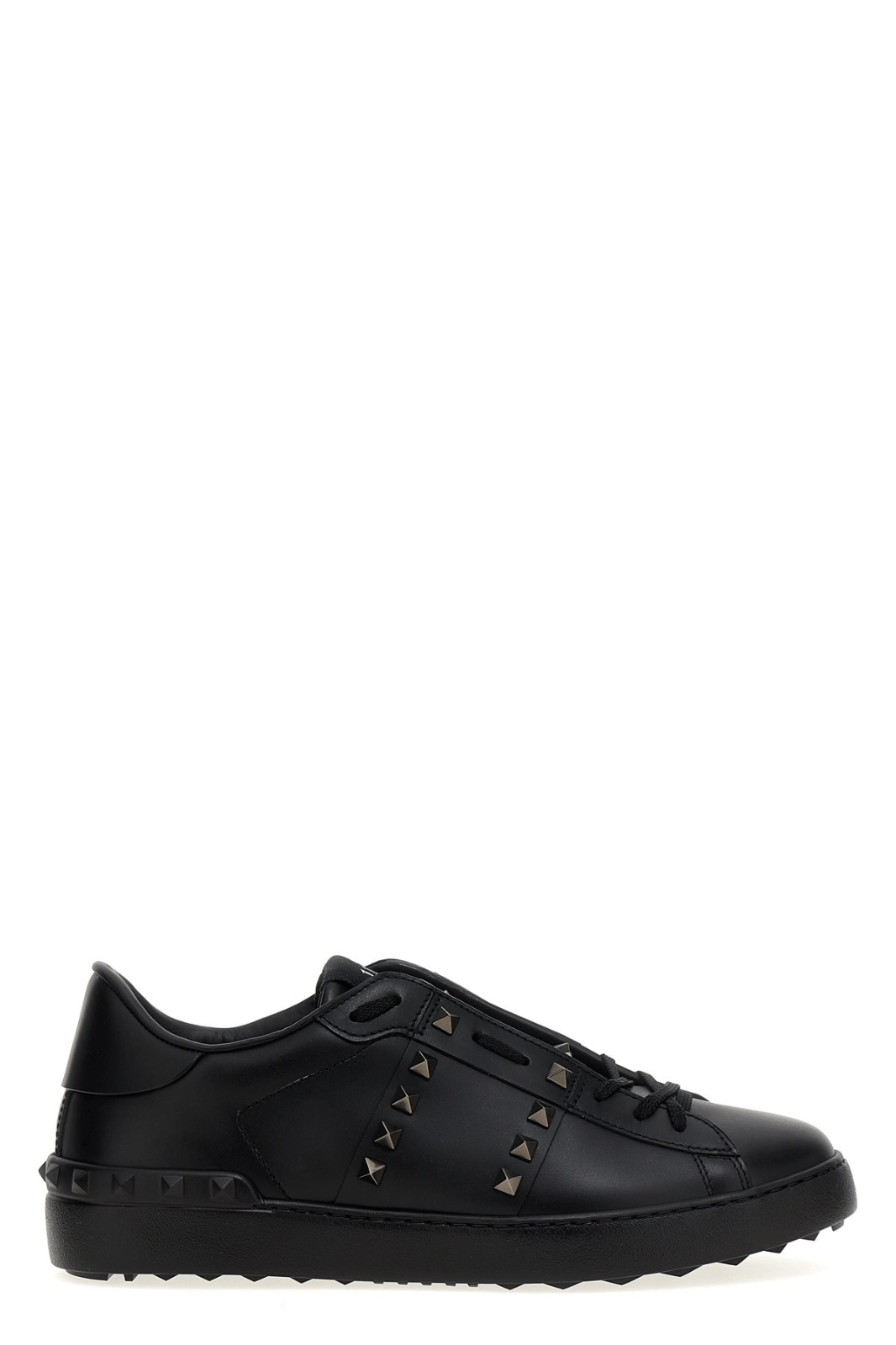 VALENTINO Rockstud Untitled Black Sneakers New